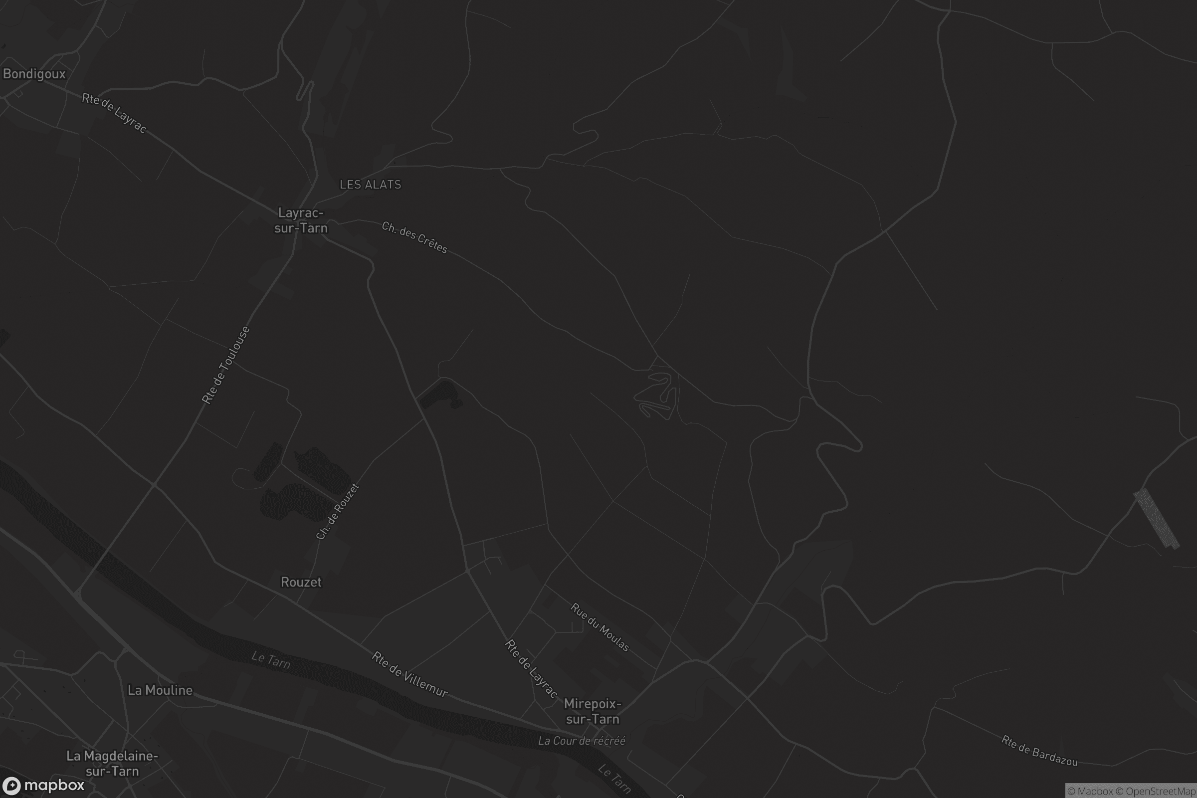 Carte de Mirepoix-sur-Tarn