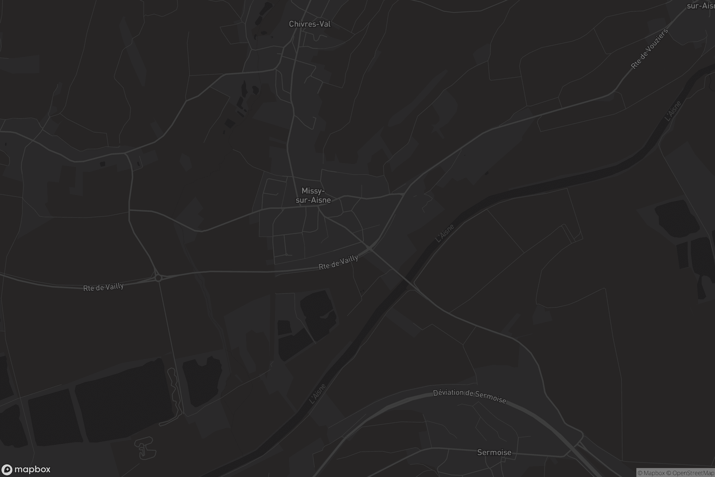 Carte de Missy-sur-Aisne