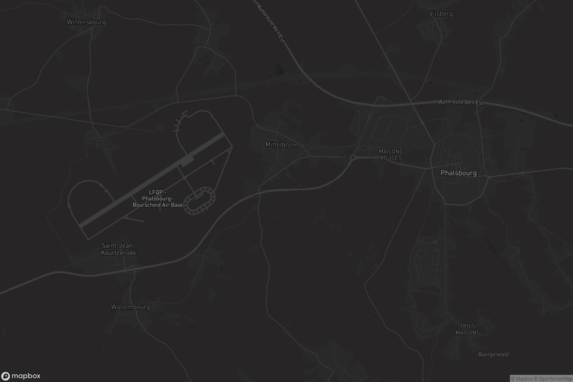 Carte de Mittelbronn