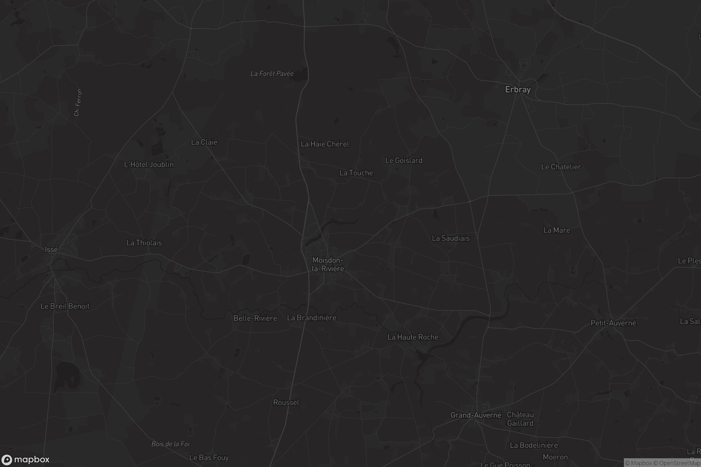 Carte de Moisdon-la-Rivière