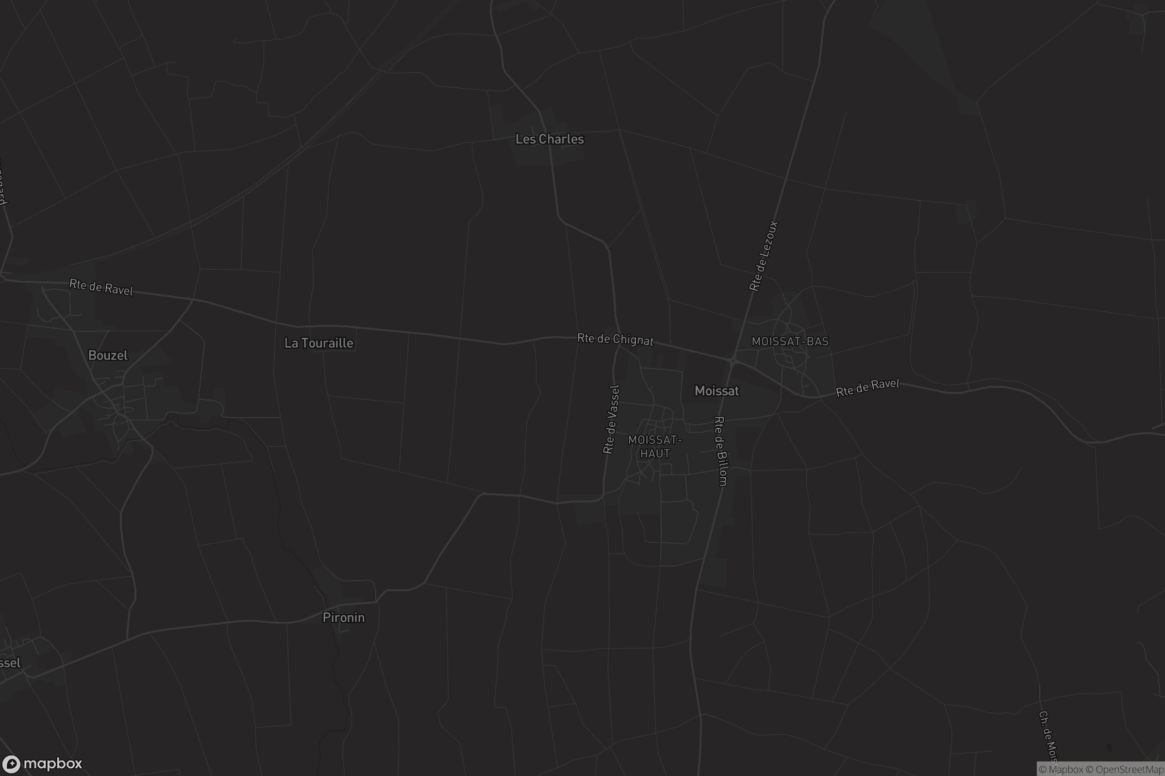 Carte de Moissat