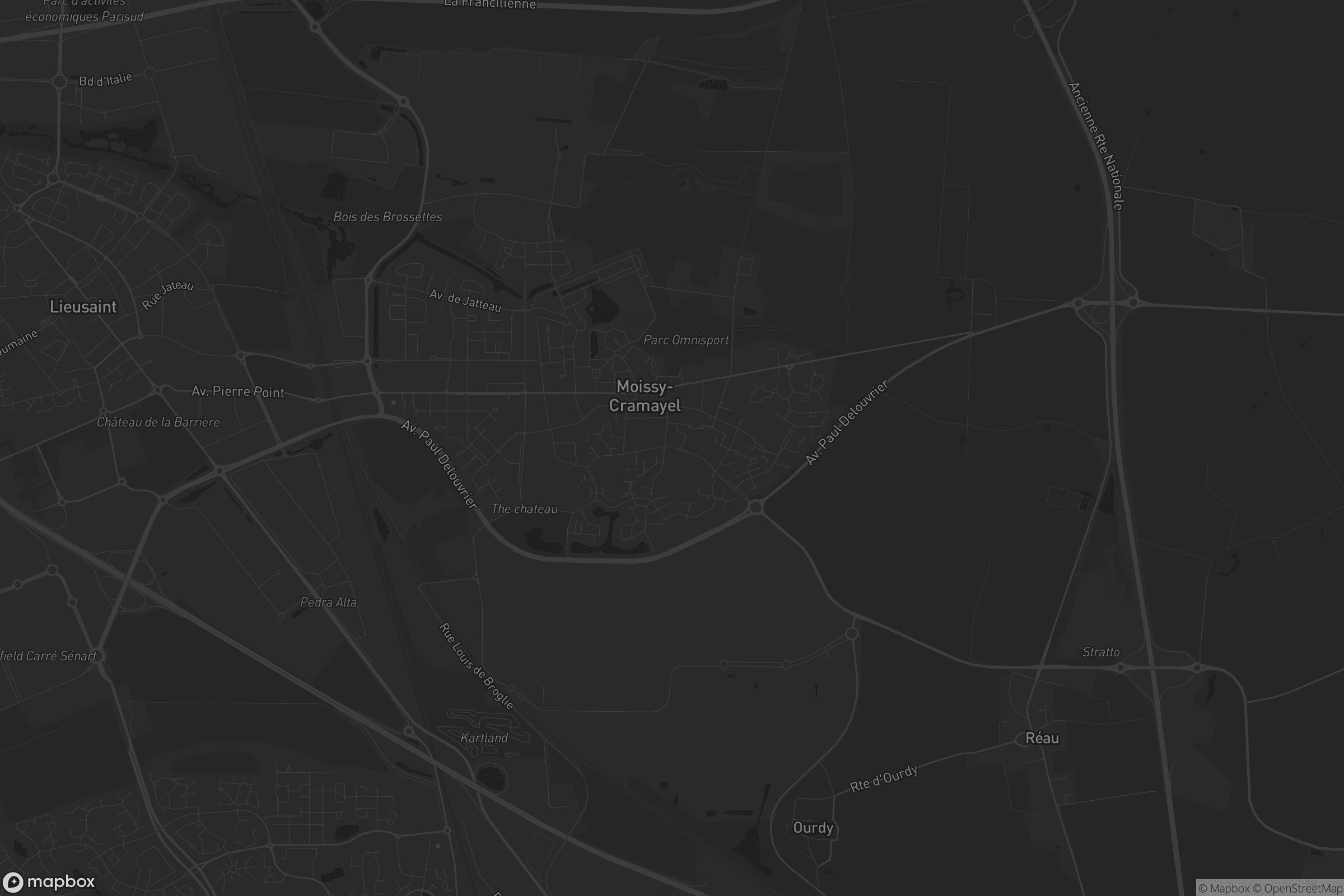 Carte de Moissy-Cramayel