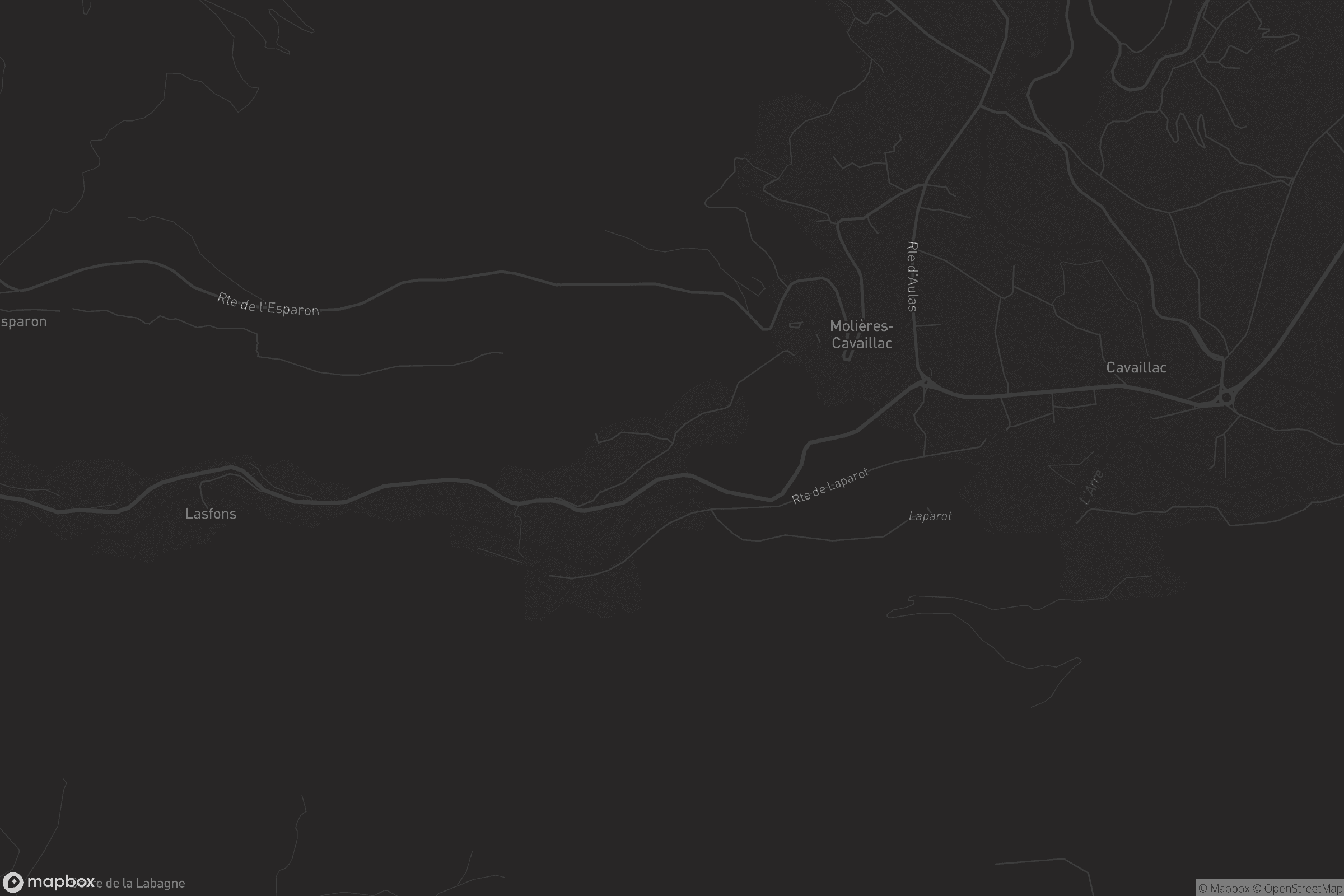 Carte de Molières-Cavaillac