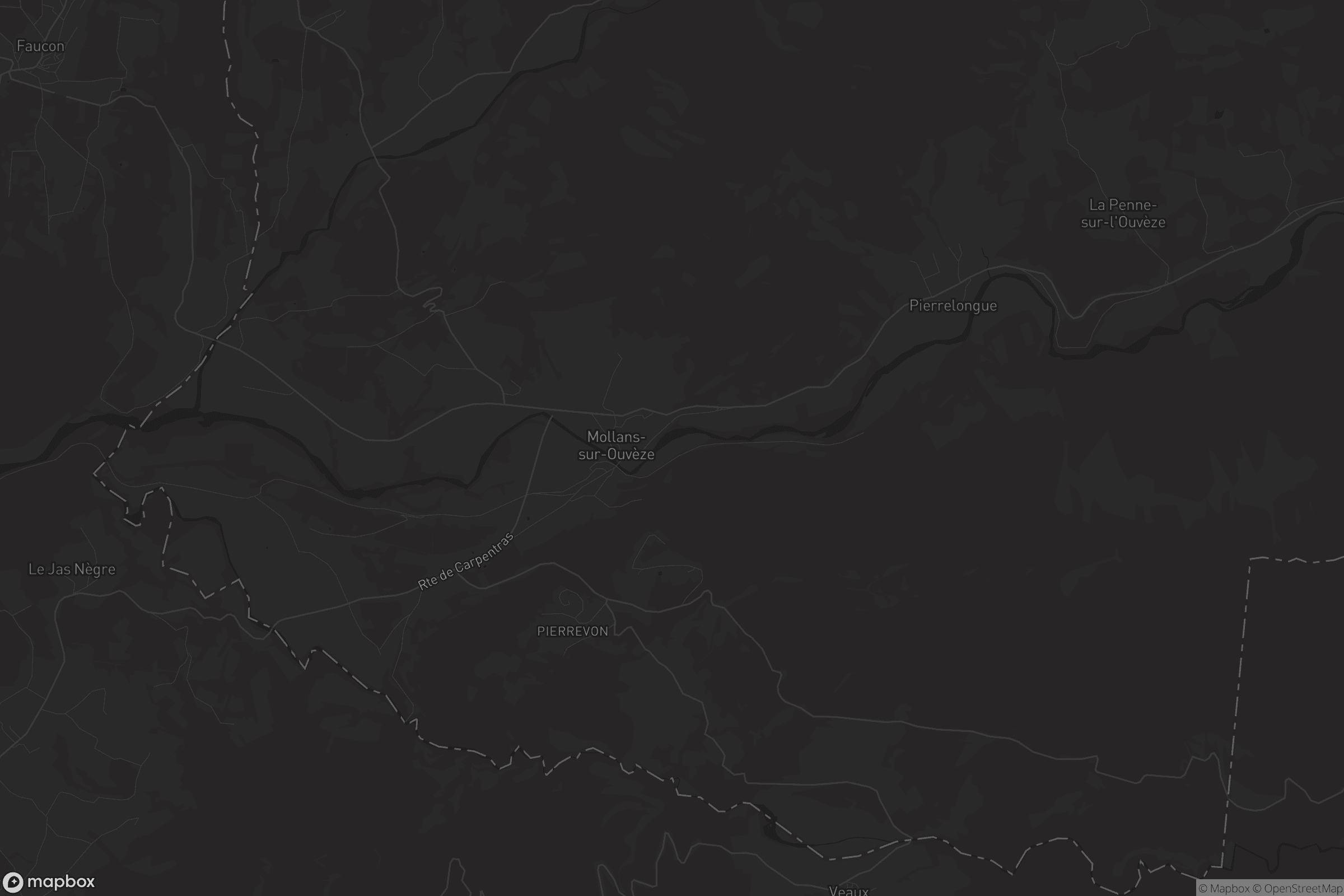 Carte de Mollans-sur-Ouvèze