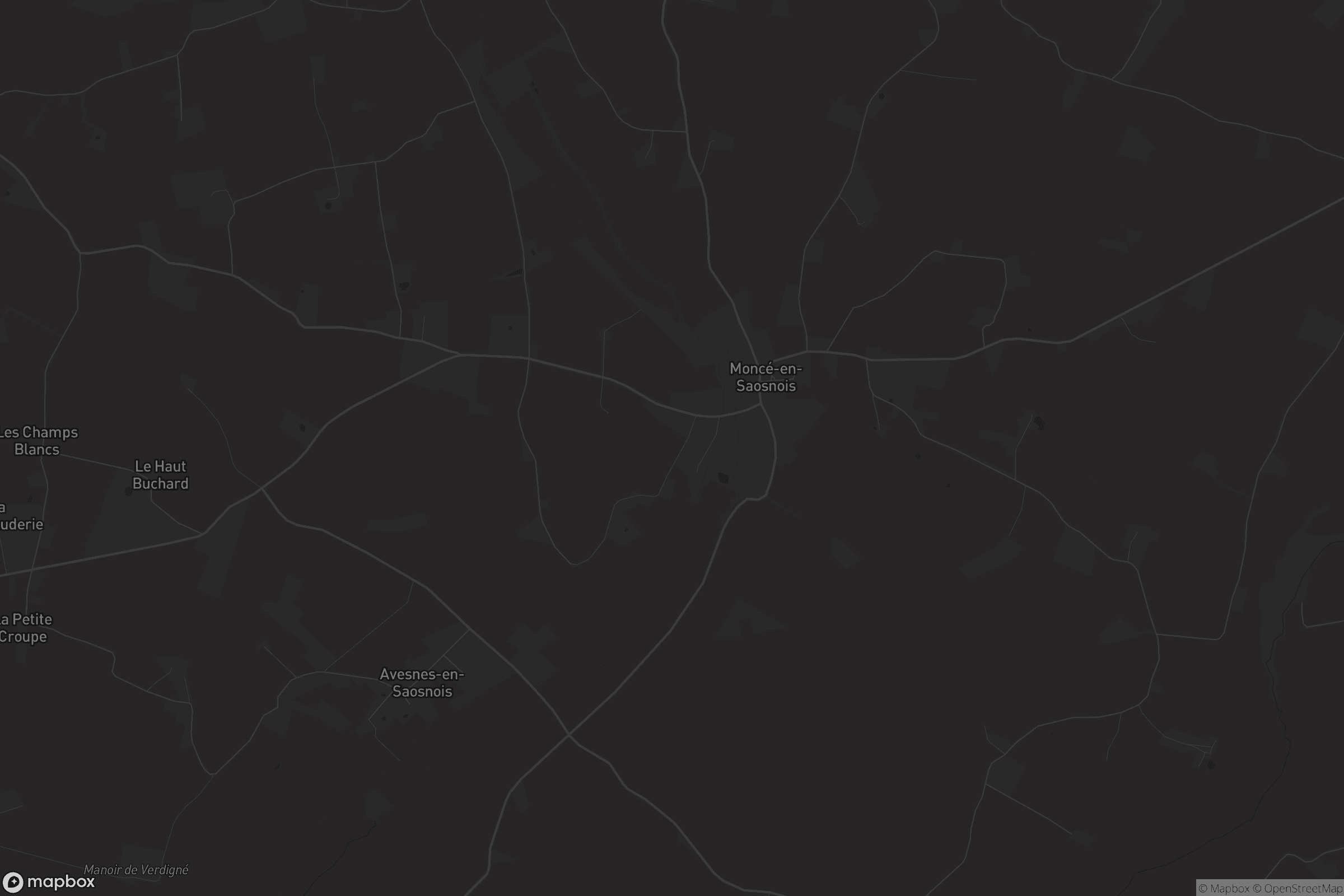 Carte de Moncé-en-Saosnois