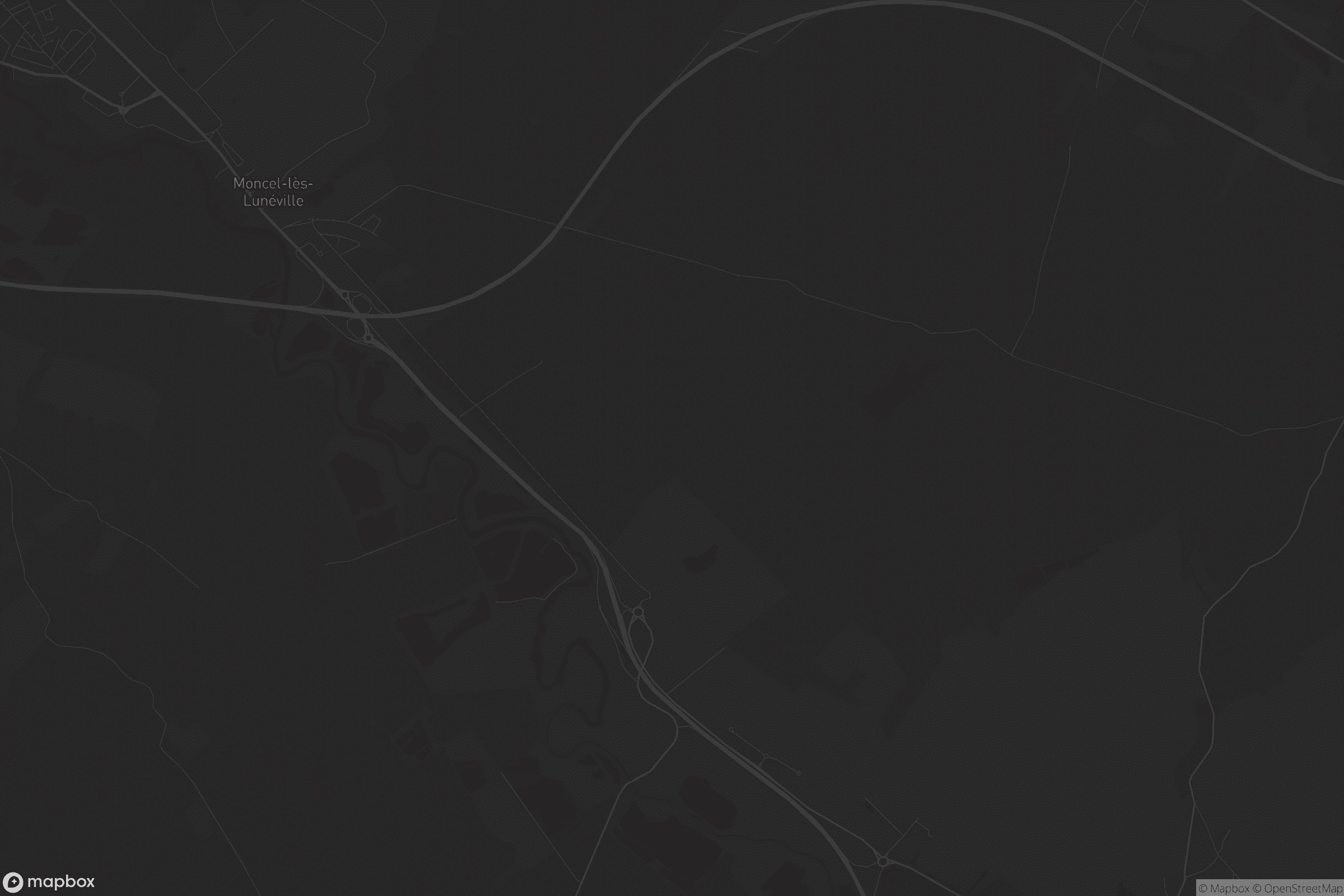 Carte de Moncel-lès-Lunéville