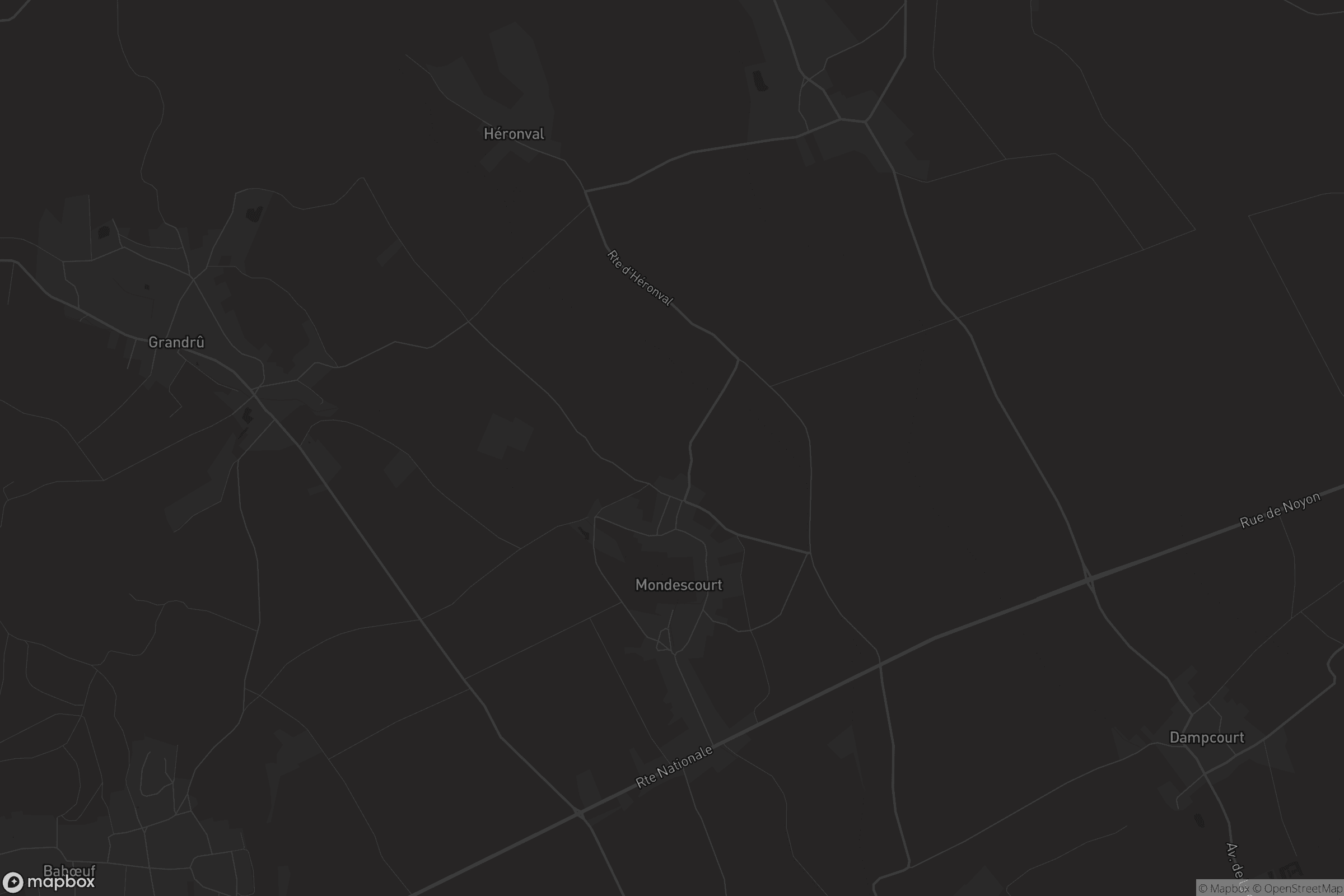 Carte de Mondescourt