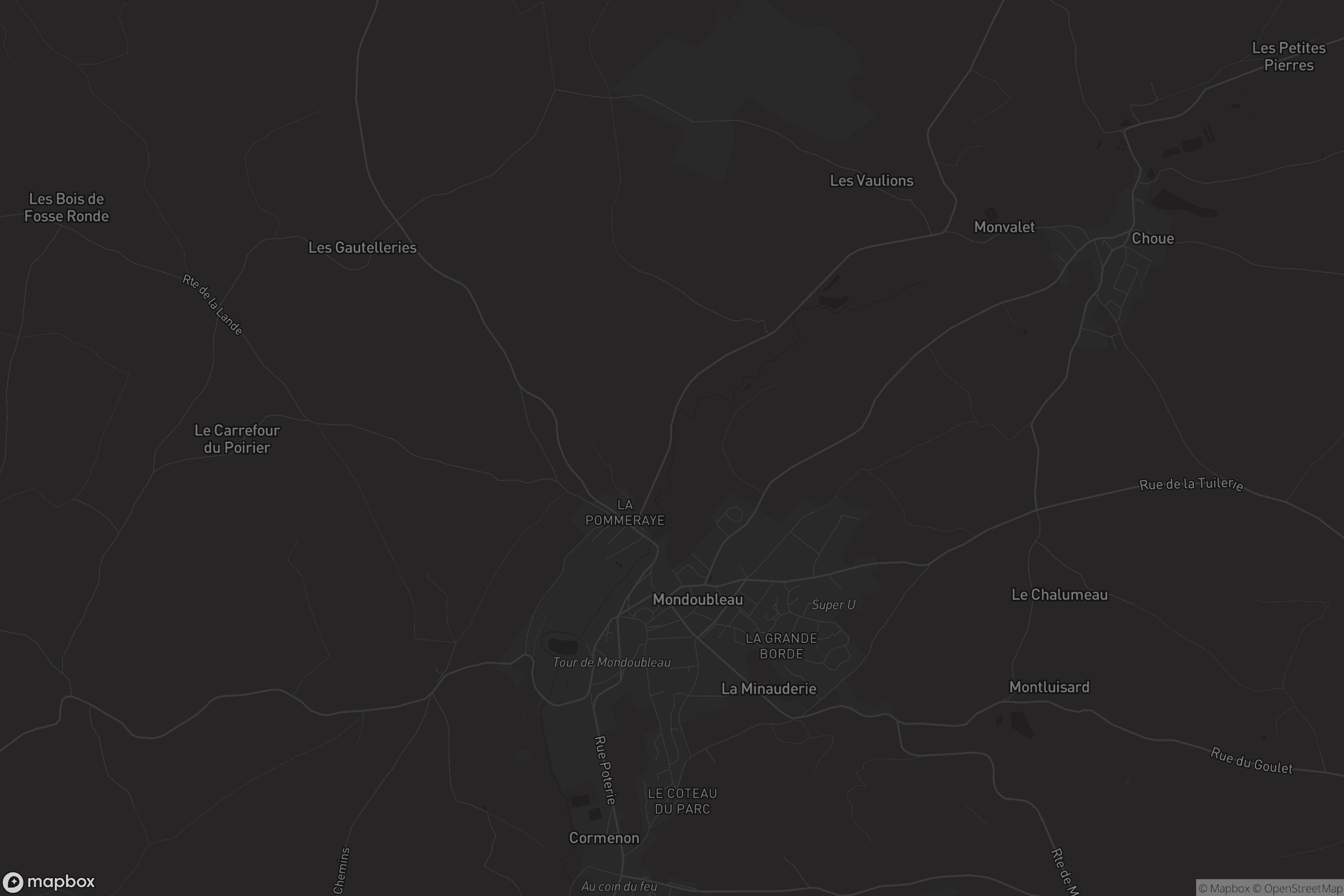 Carte de Mondoubleau