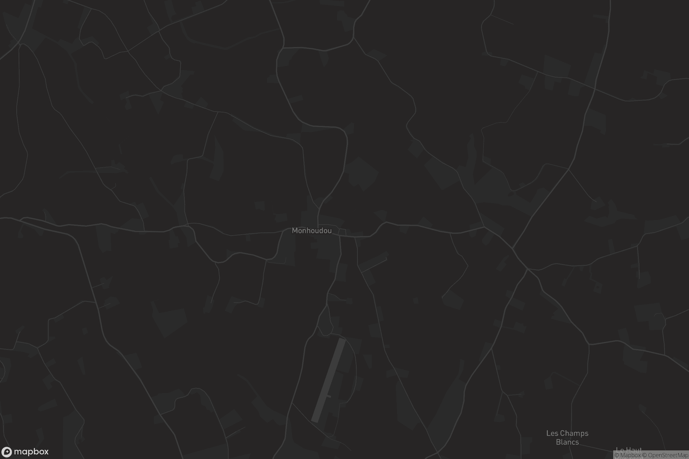 Carte de Monhoudou