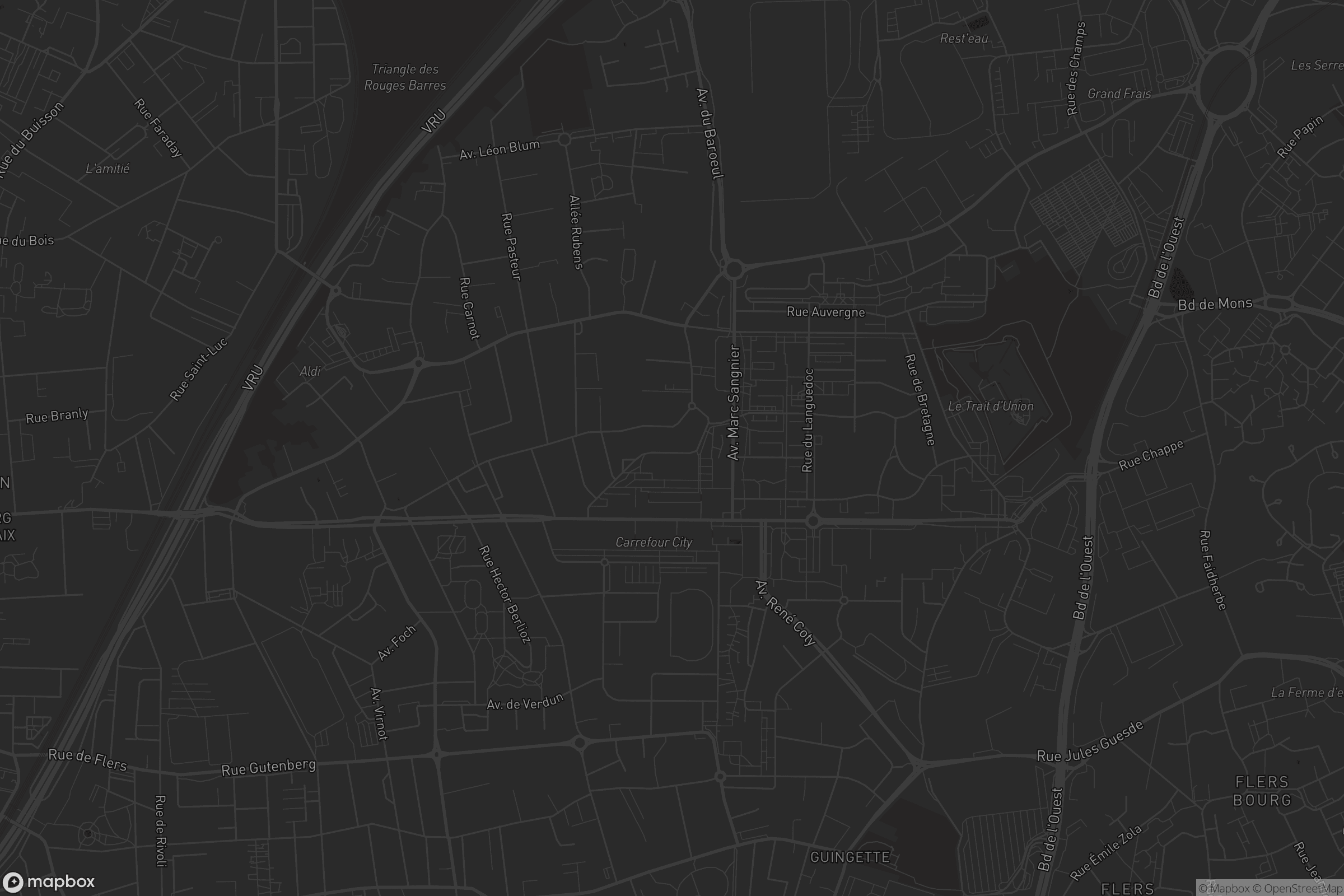 Carte de Mons-en-Barœul