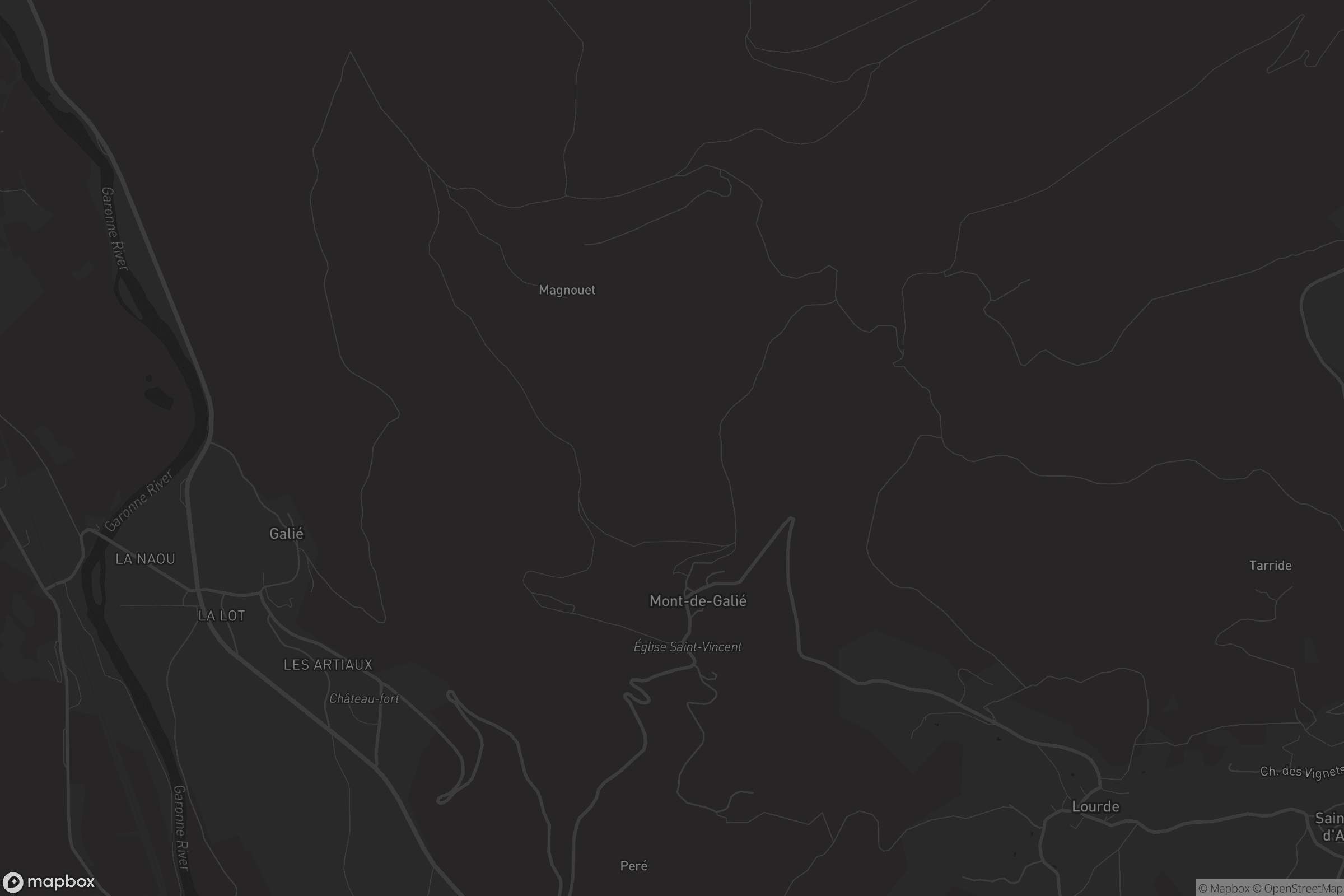 Carte de Mont-de-Galié