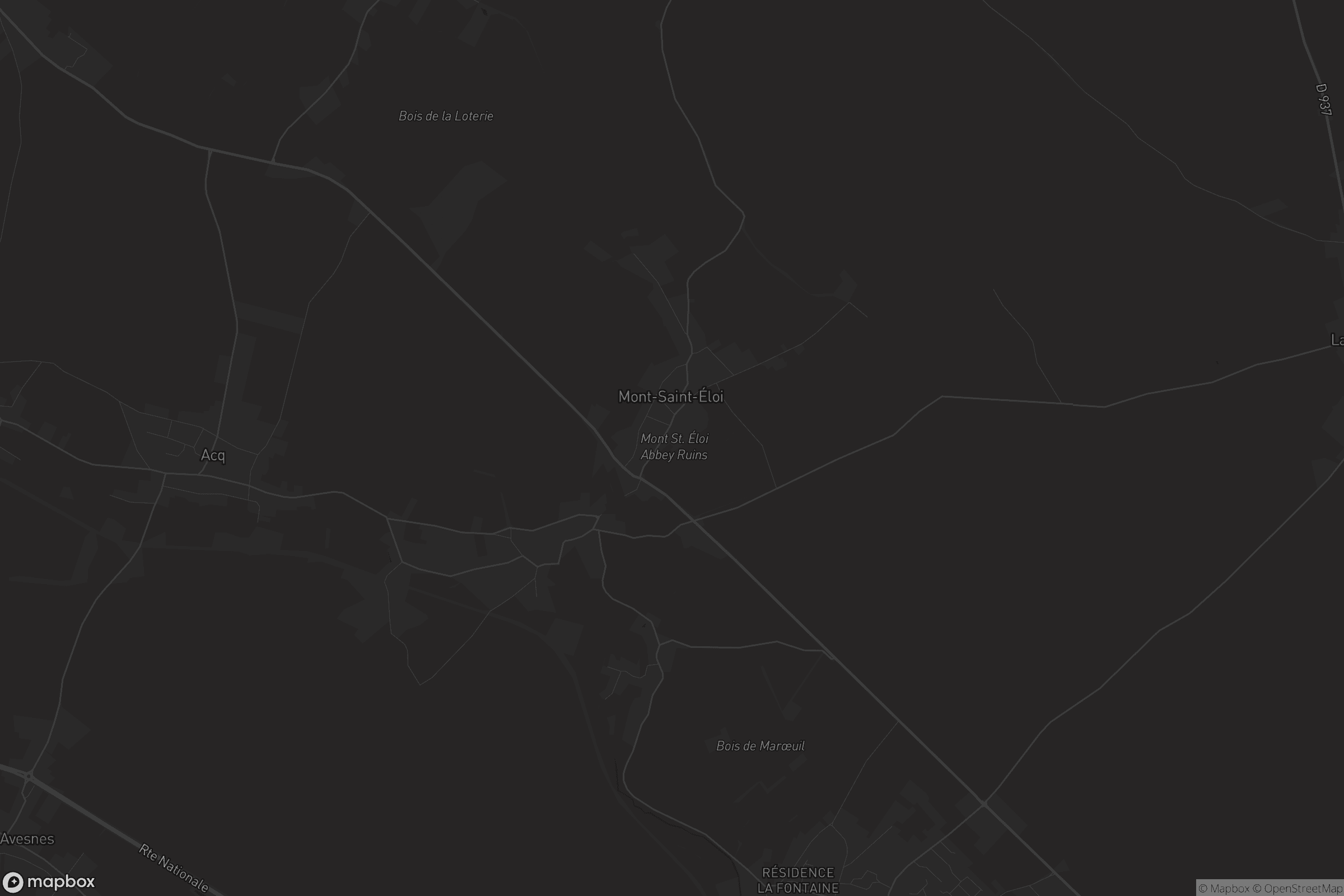 Carte de Mont-Saint-Éloi