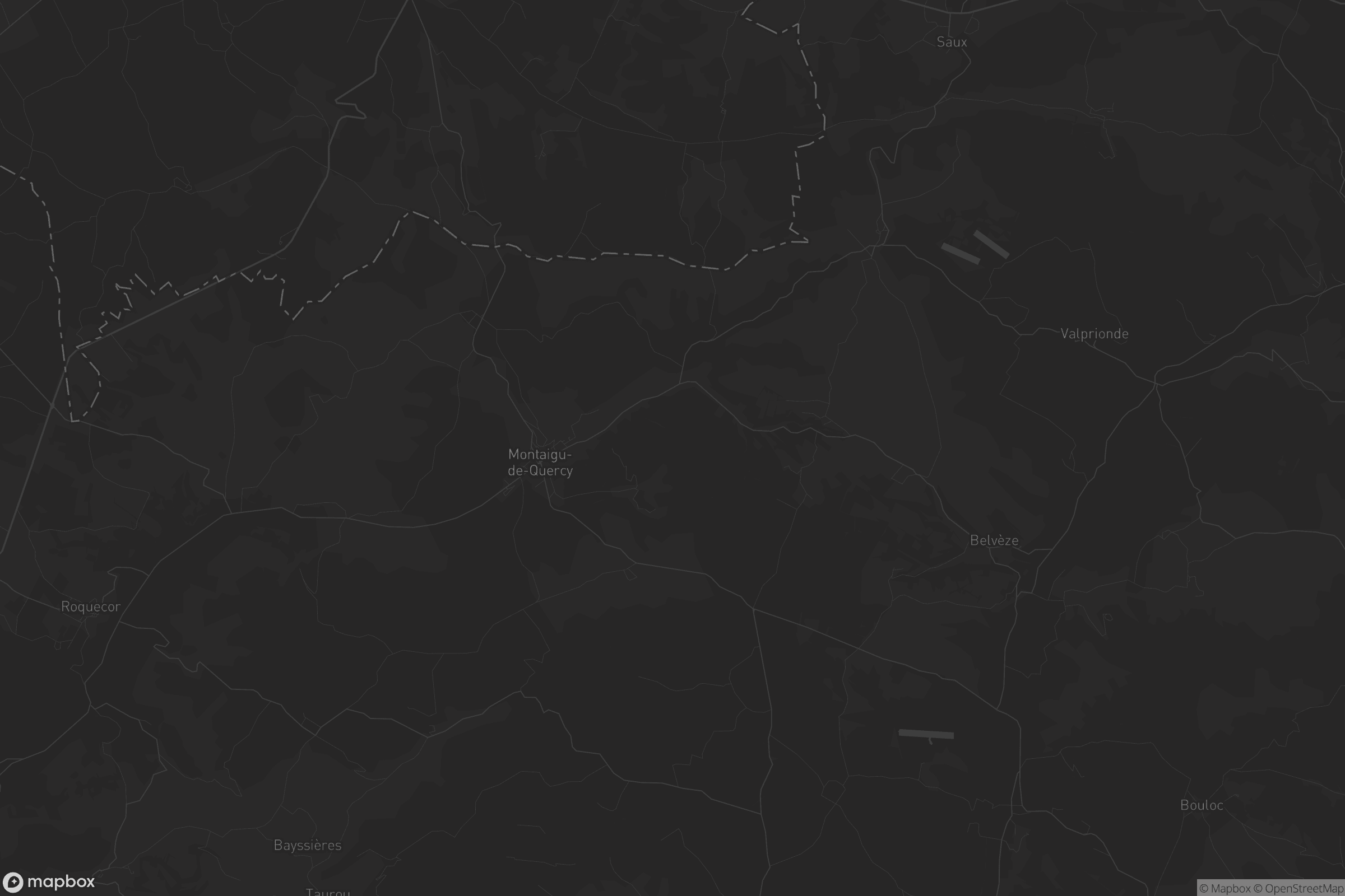 Carte de Montaigu-de-Quercy