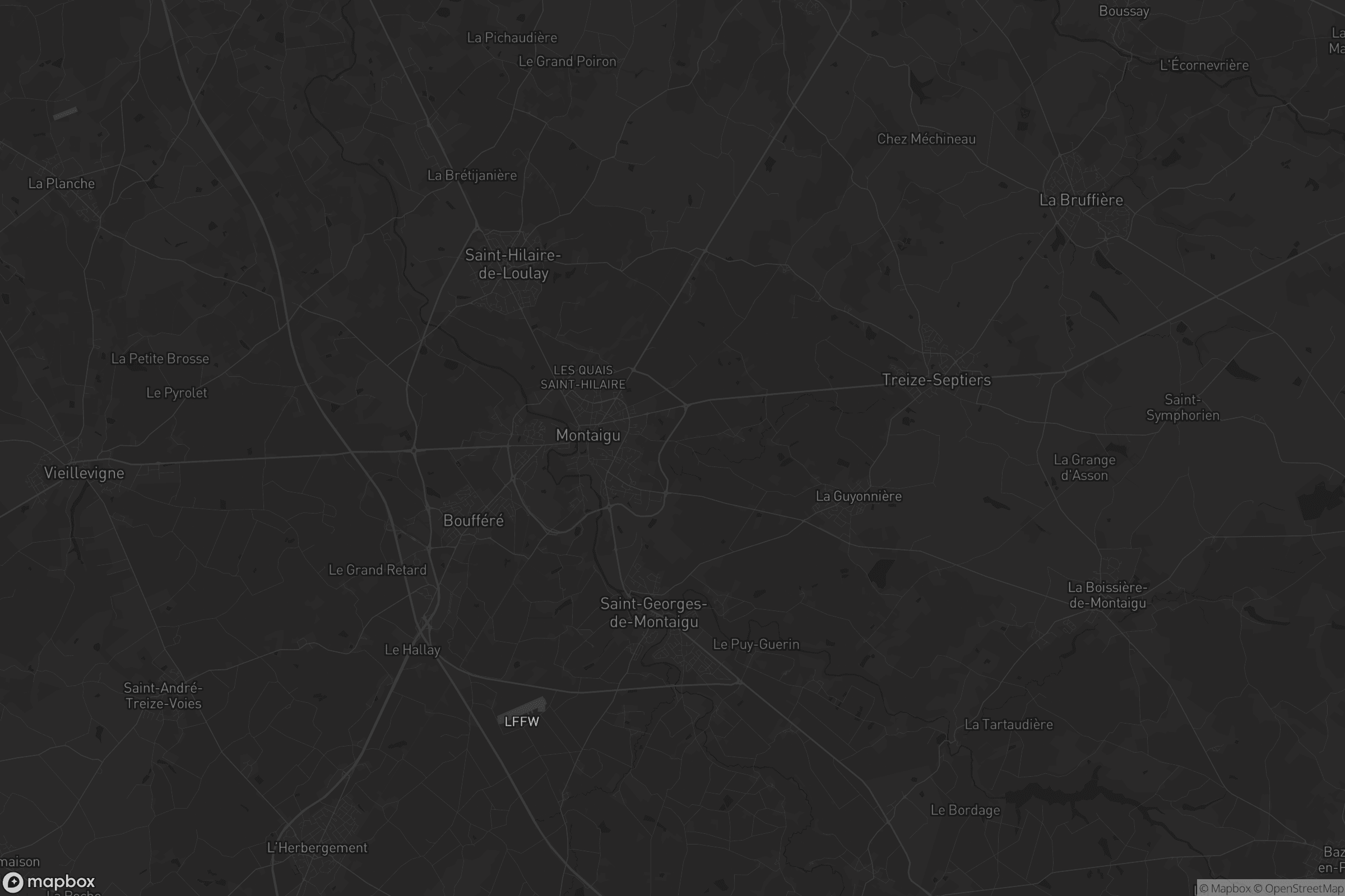 Carte de Montaigu-Vendée