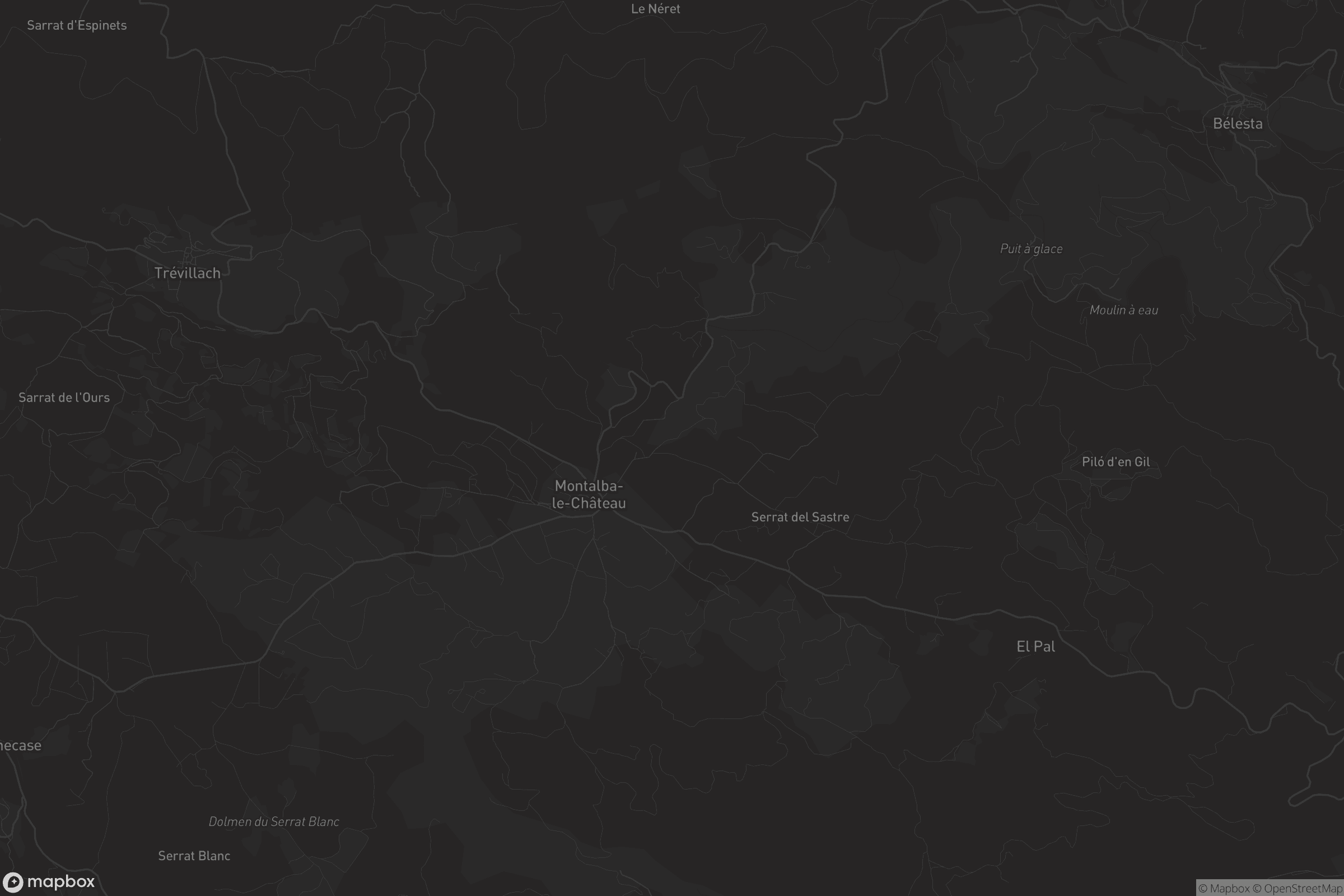 Carte de Montalba-le-Château