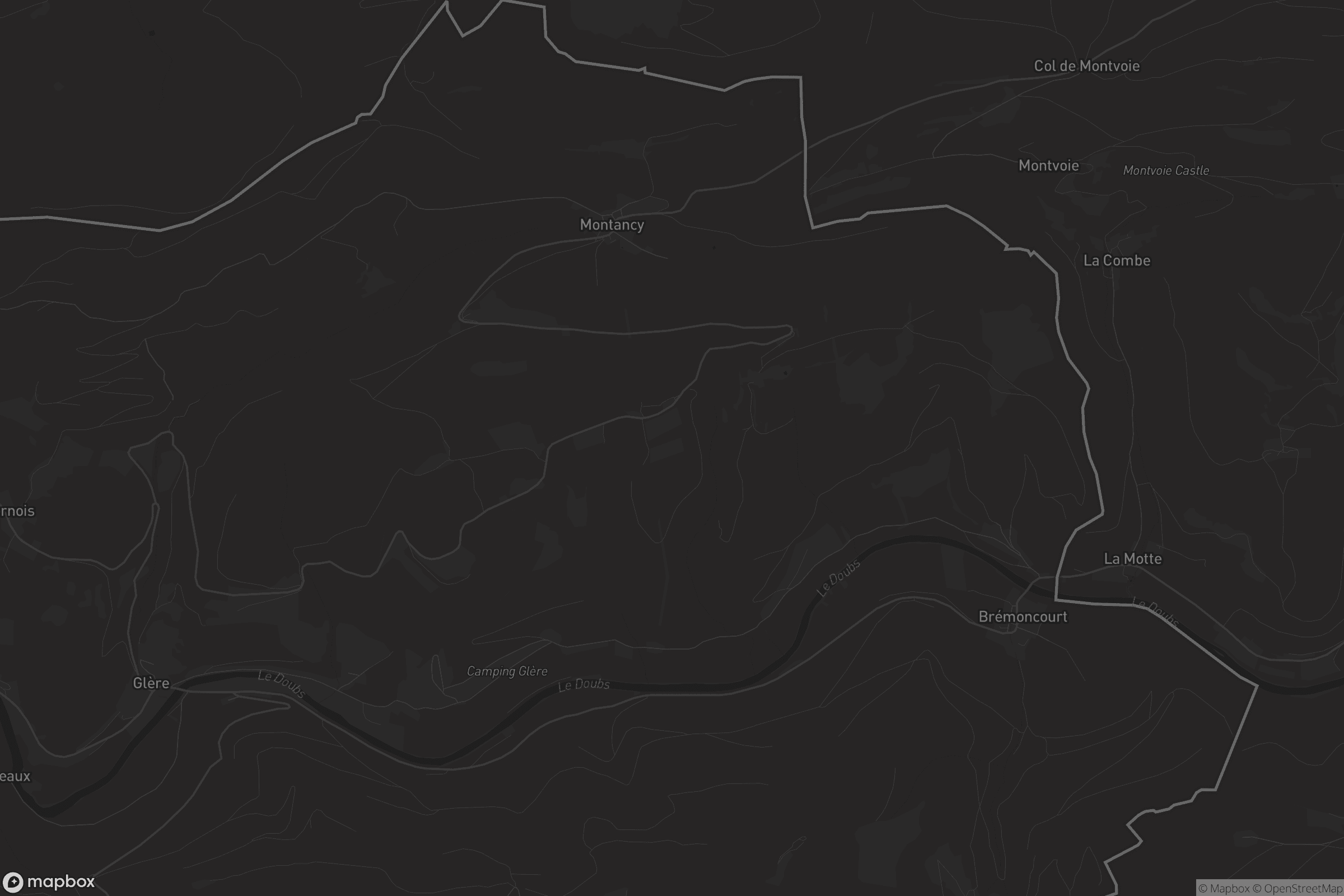 Carte de Montancy