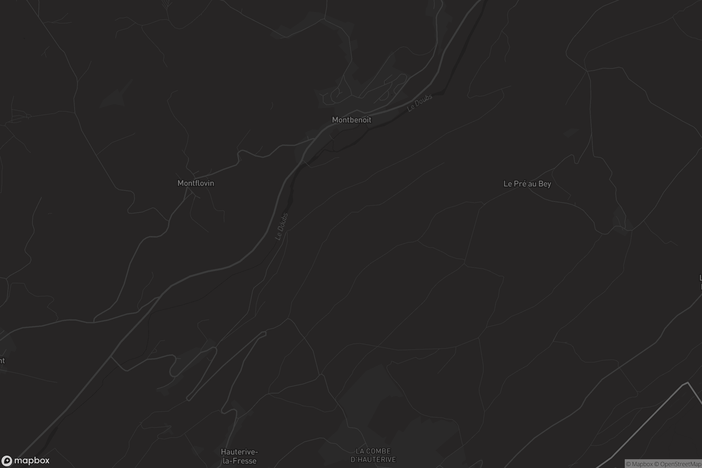 Carte de Montbenoît