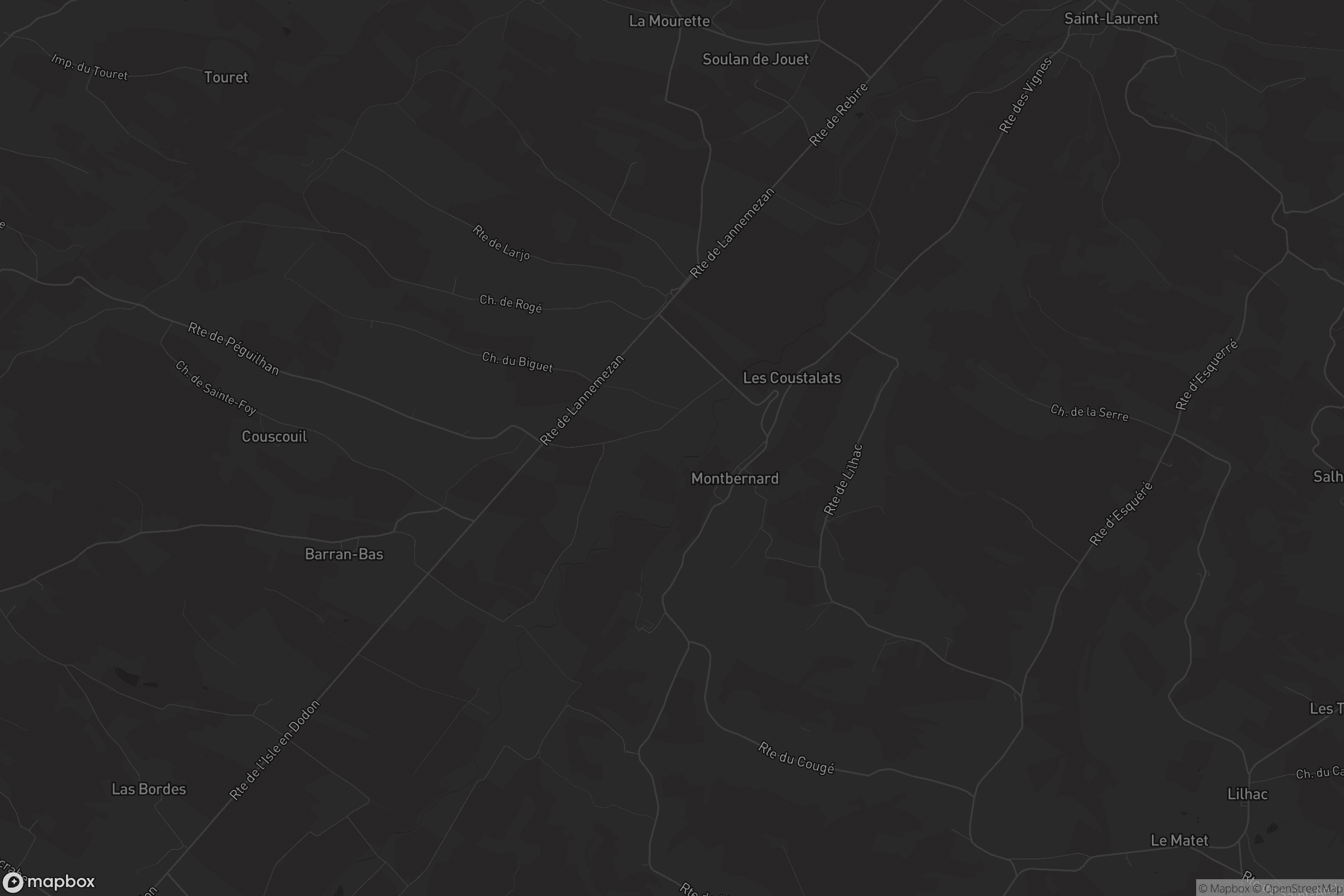 Carte de Montbernard