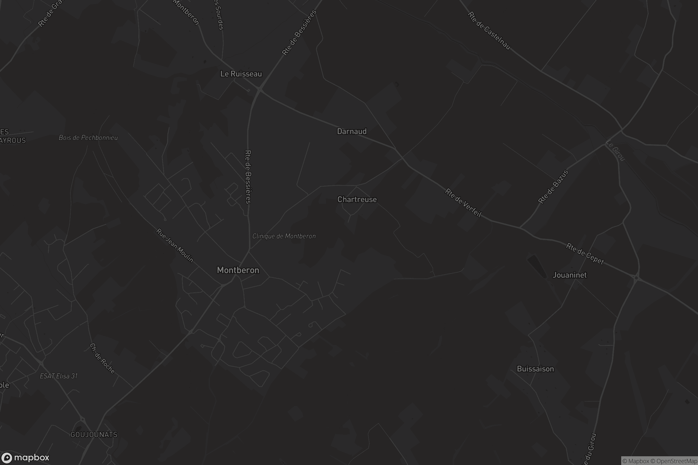Carte de Montberon