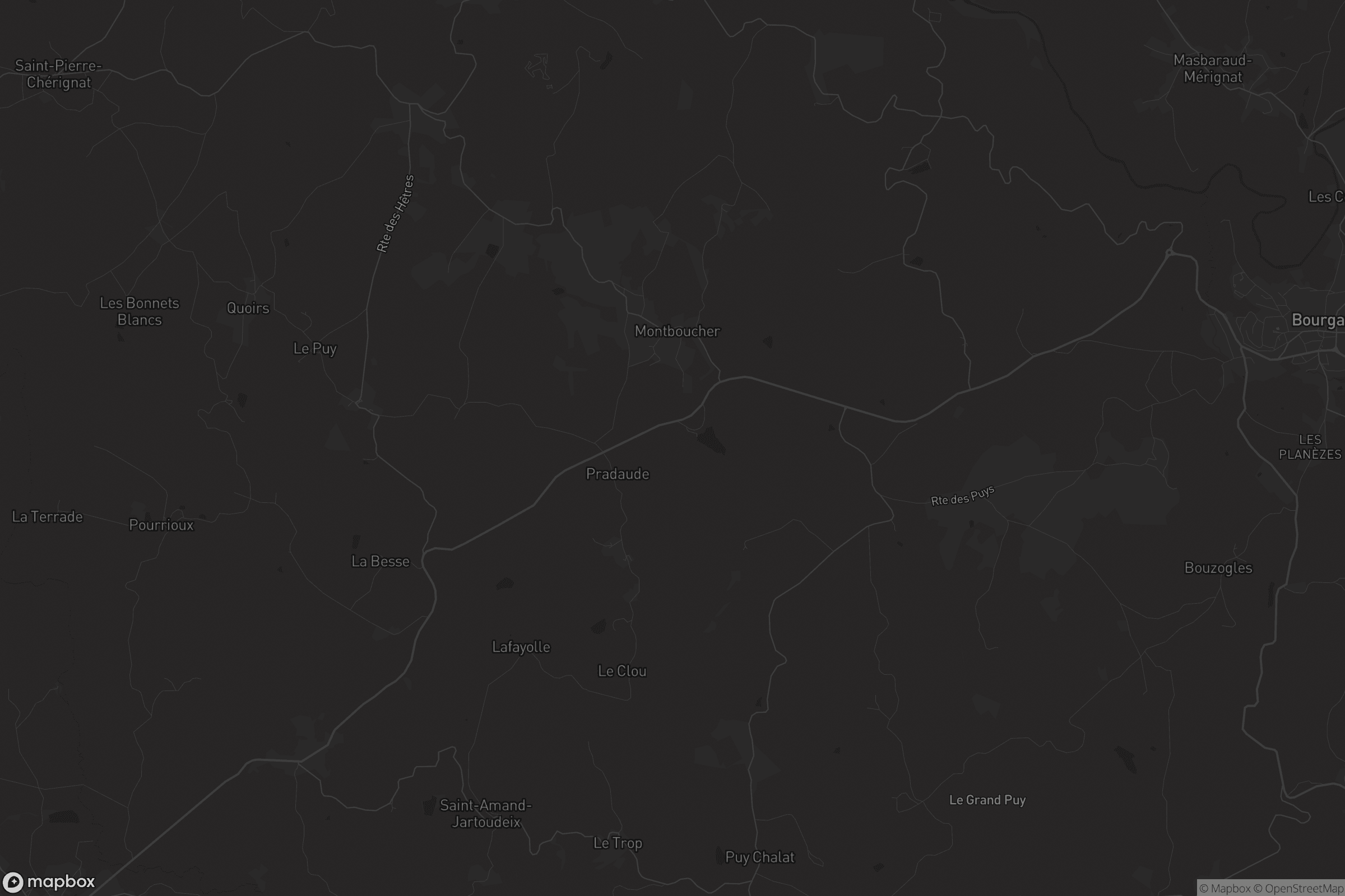 Carte de Montboucher