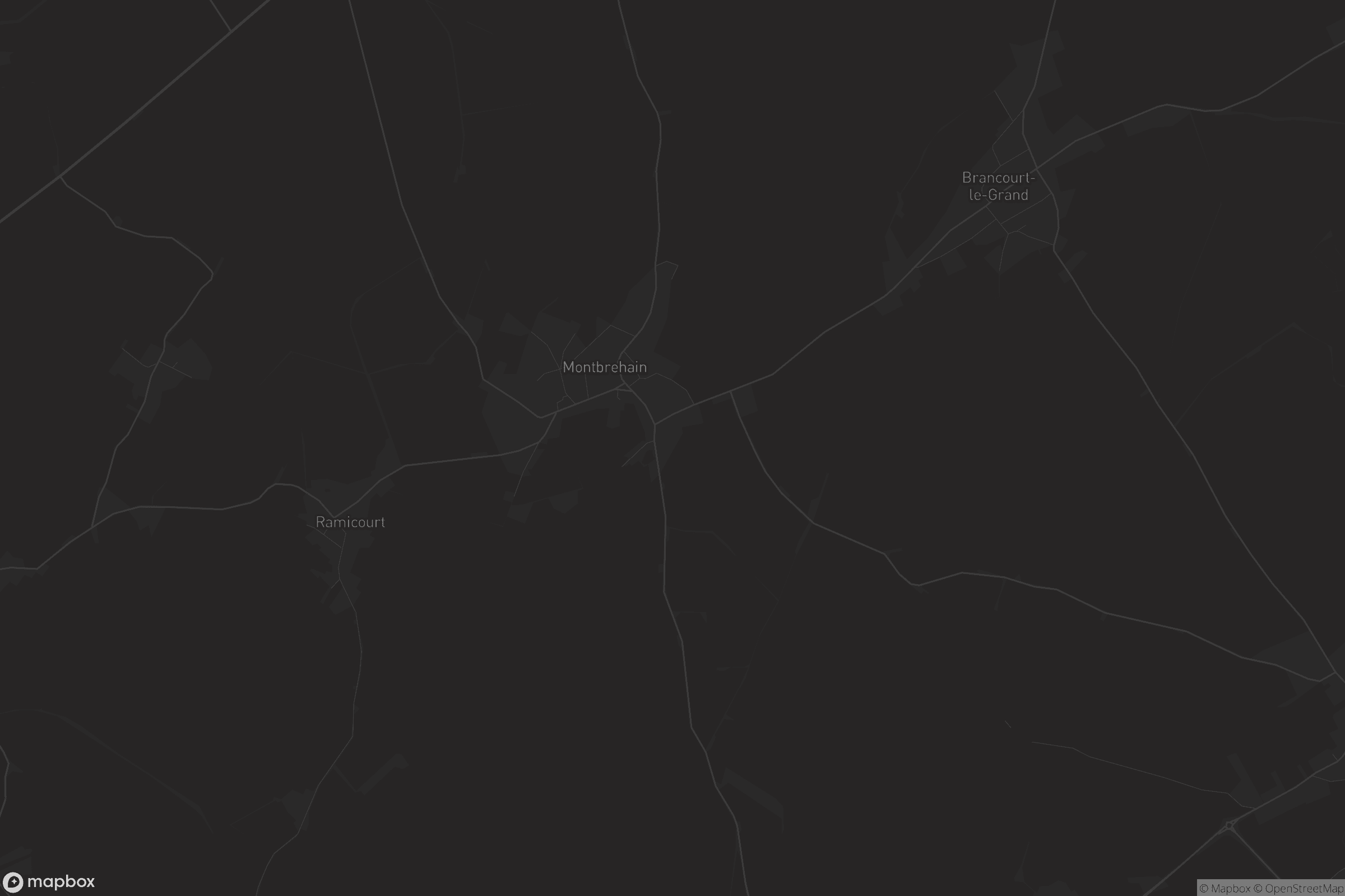 Carte de Montbrehain