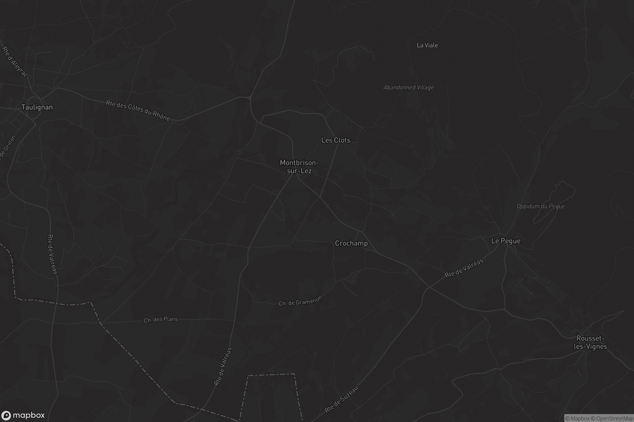 Carte de Montbrison-sur-Lez