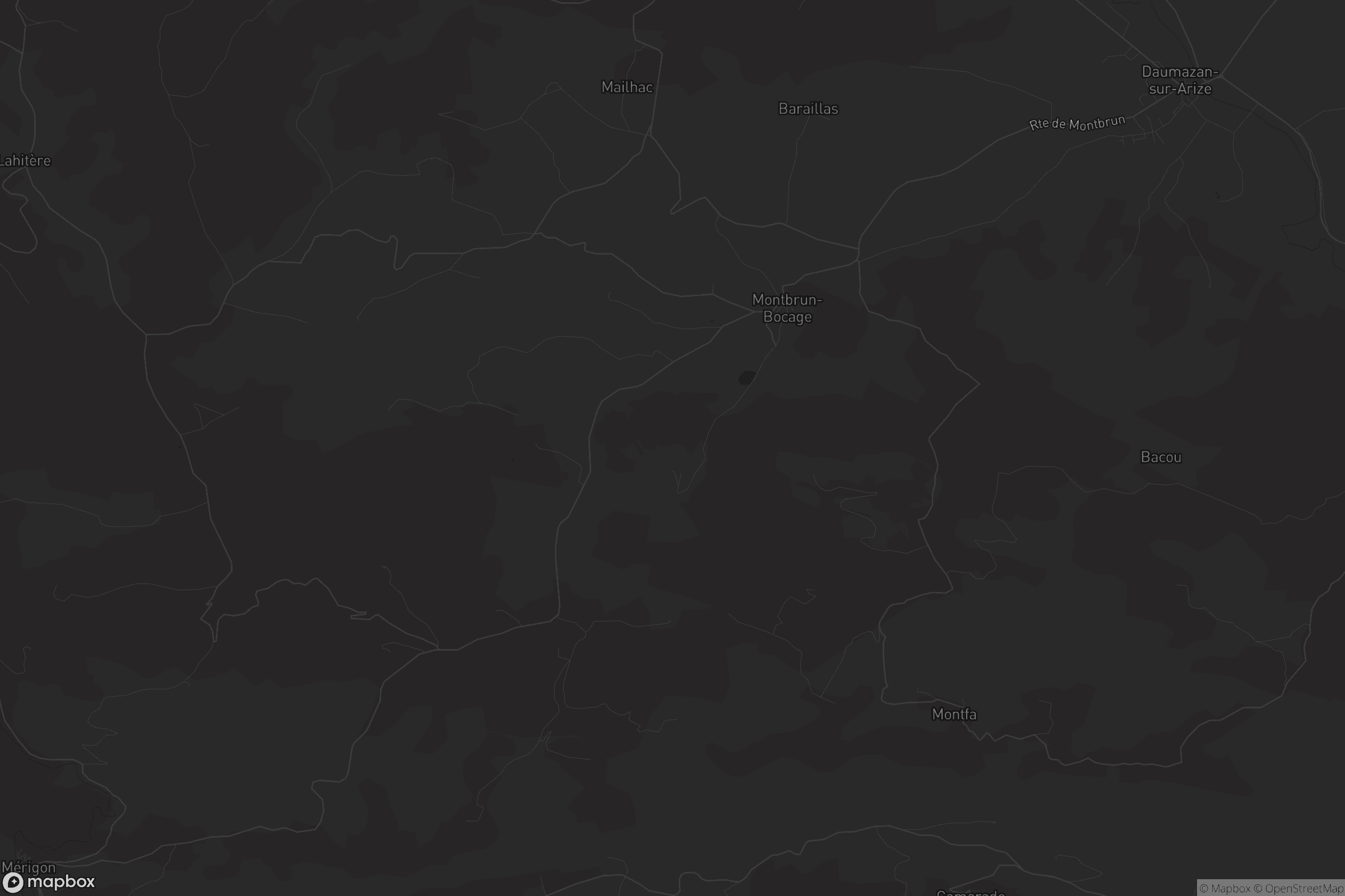 Carte de Montbrun-Bocage