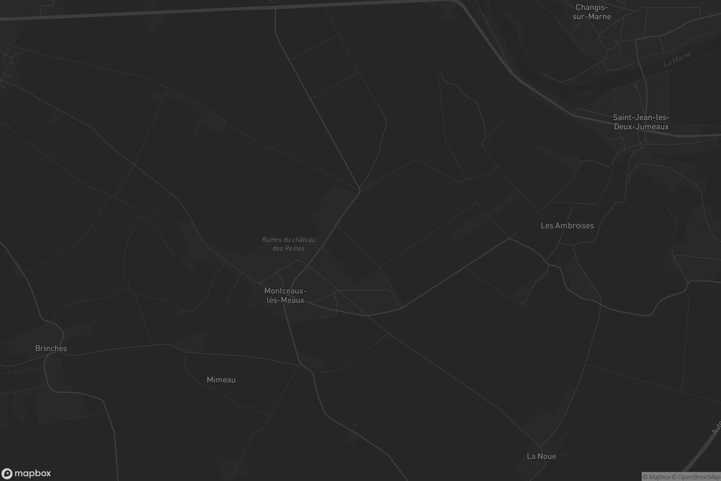 Carte de Montceaux-lès-Meaux