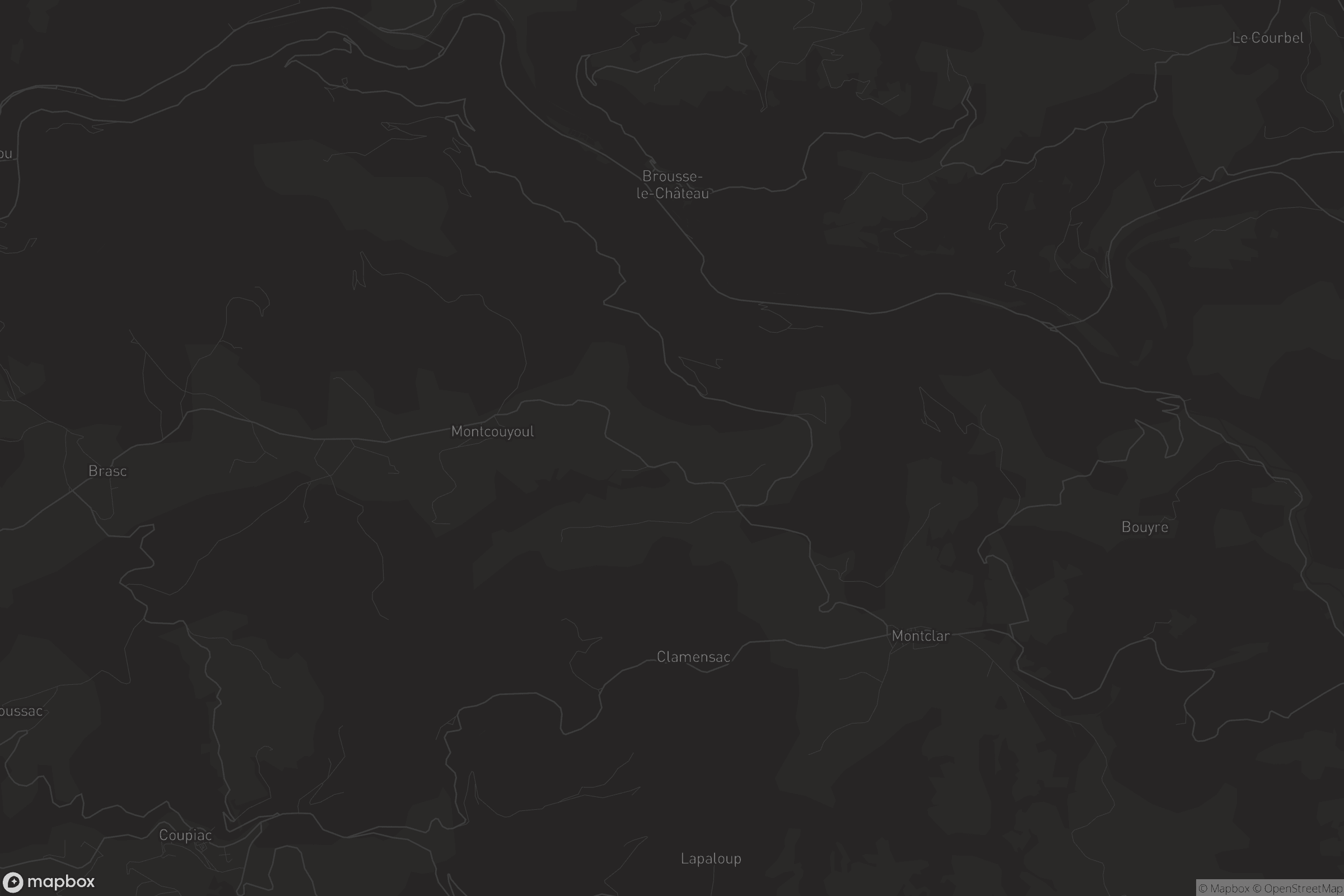 Carte de Montclar