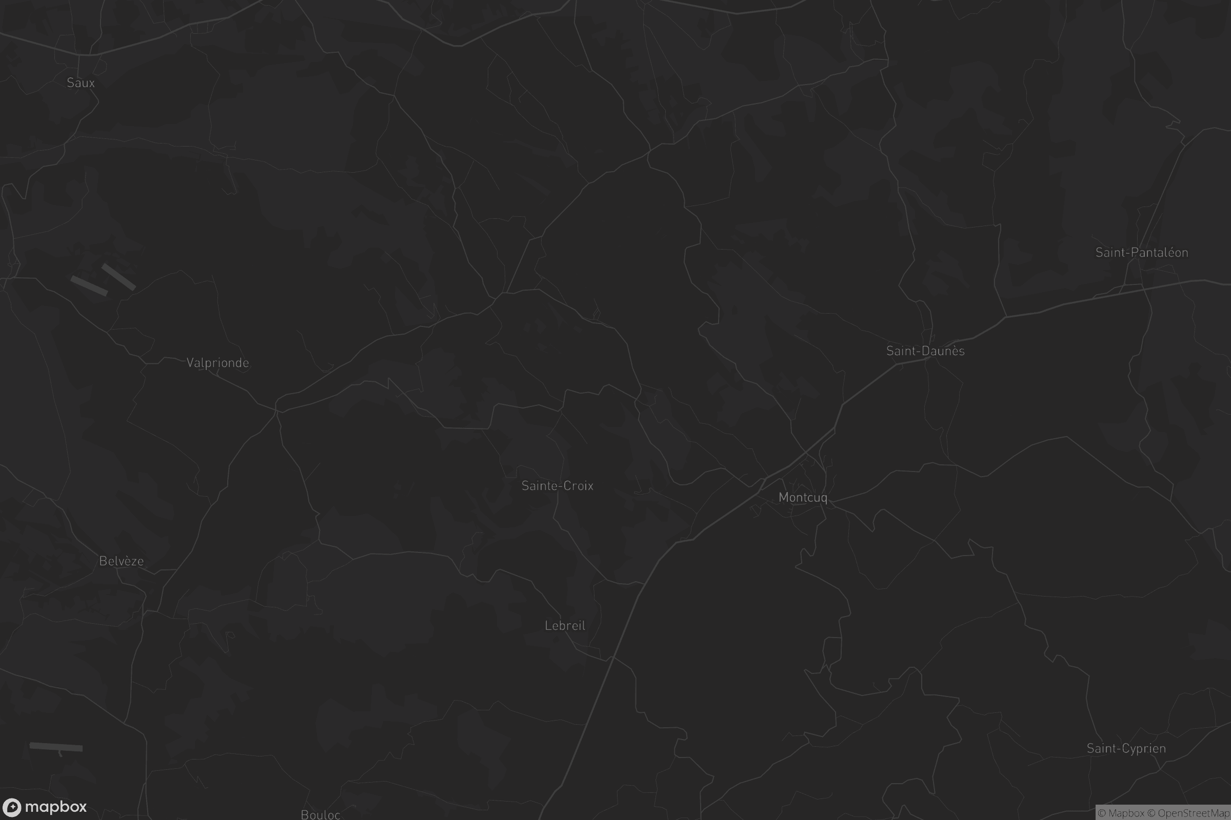 Carte de Montcuq-en-Quercy-Blanc
