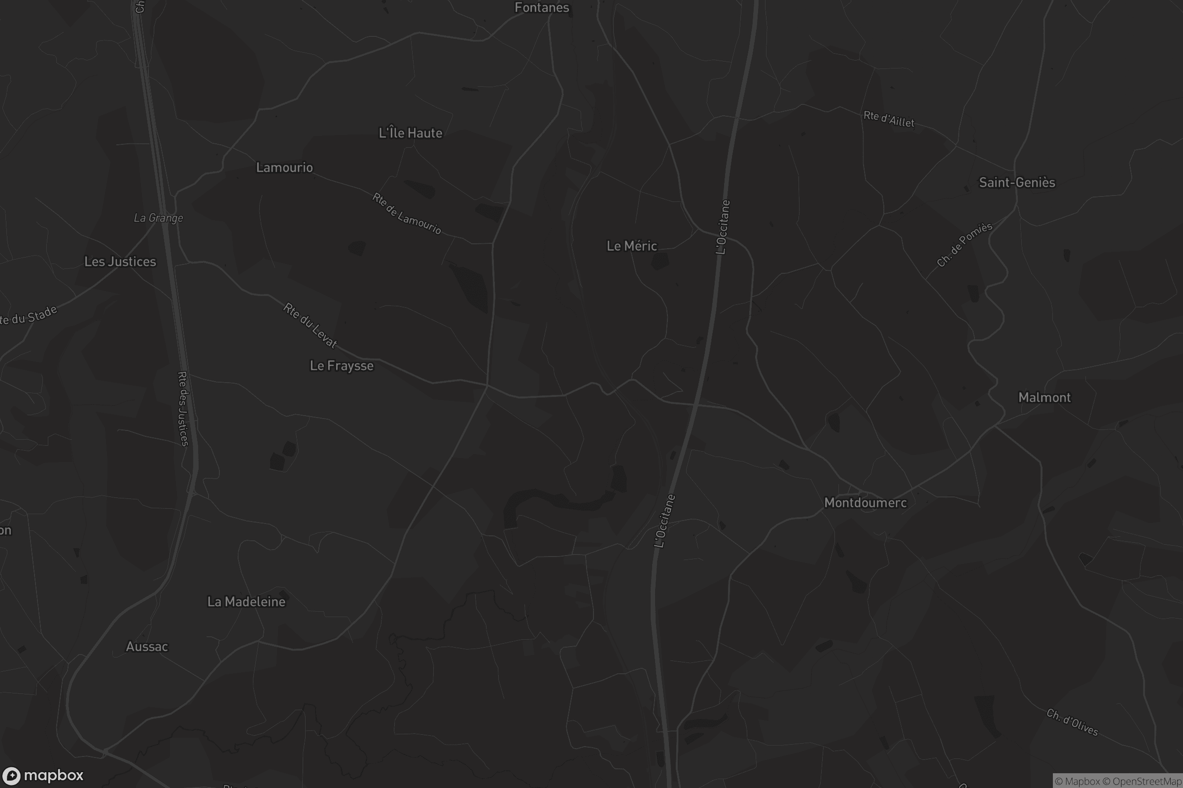 Carte de Montdoumerc