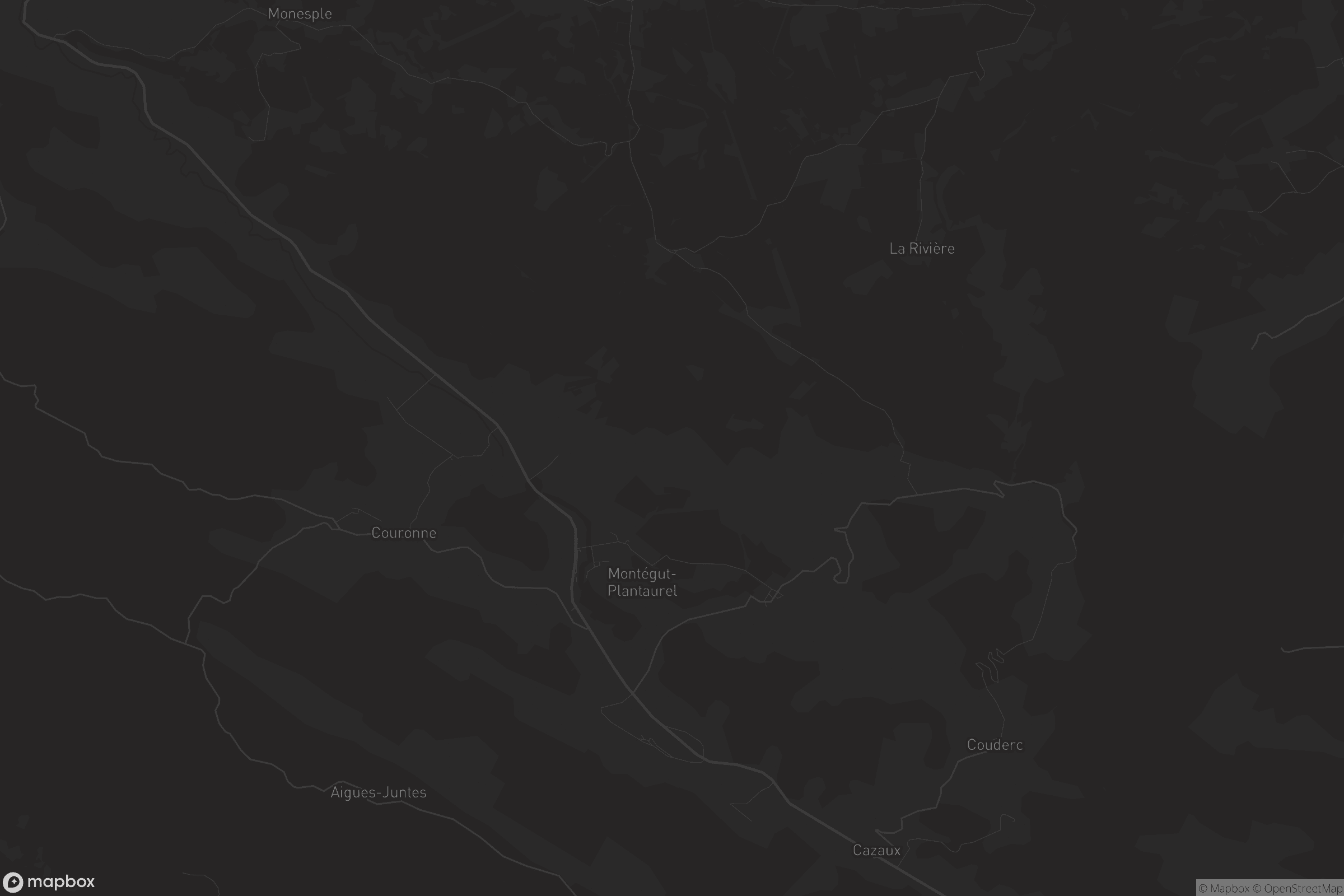 Carte de Montégut-Plantaurel
