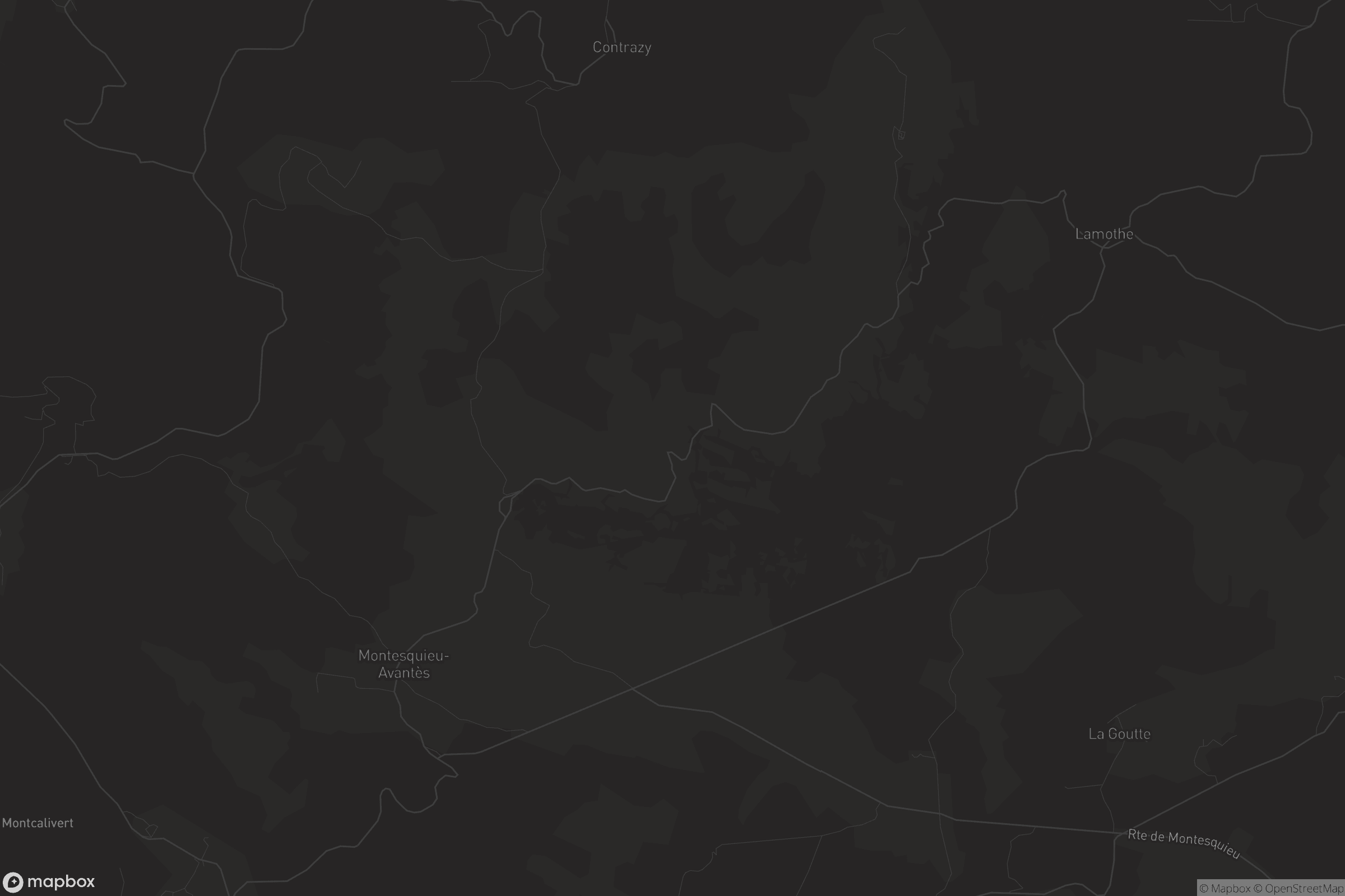 Carte de Montesquieu-Avantès