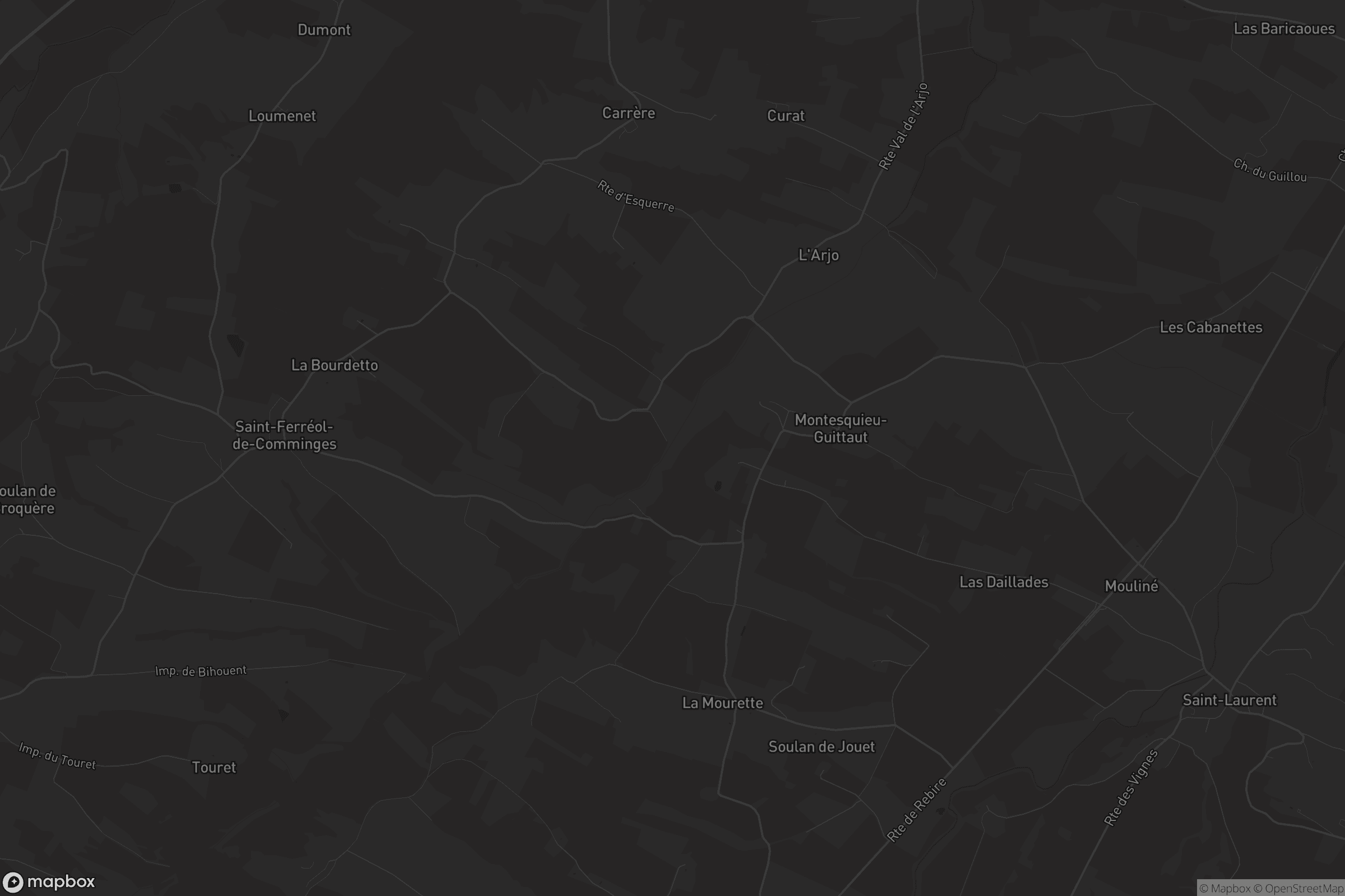 Carte de Montesquieu-Guittaut