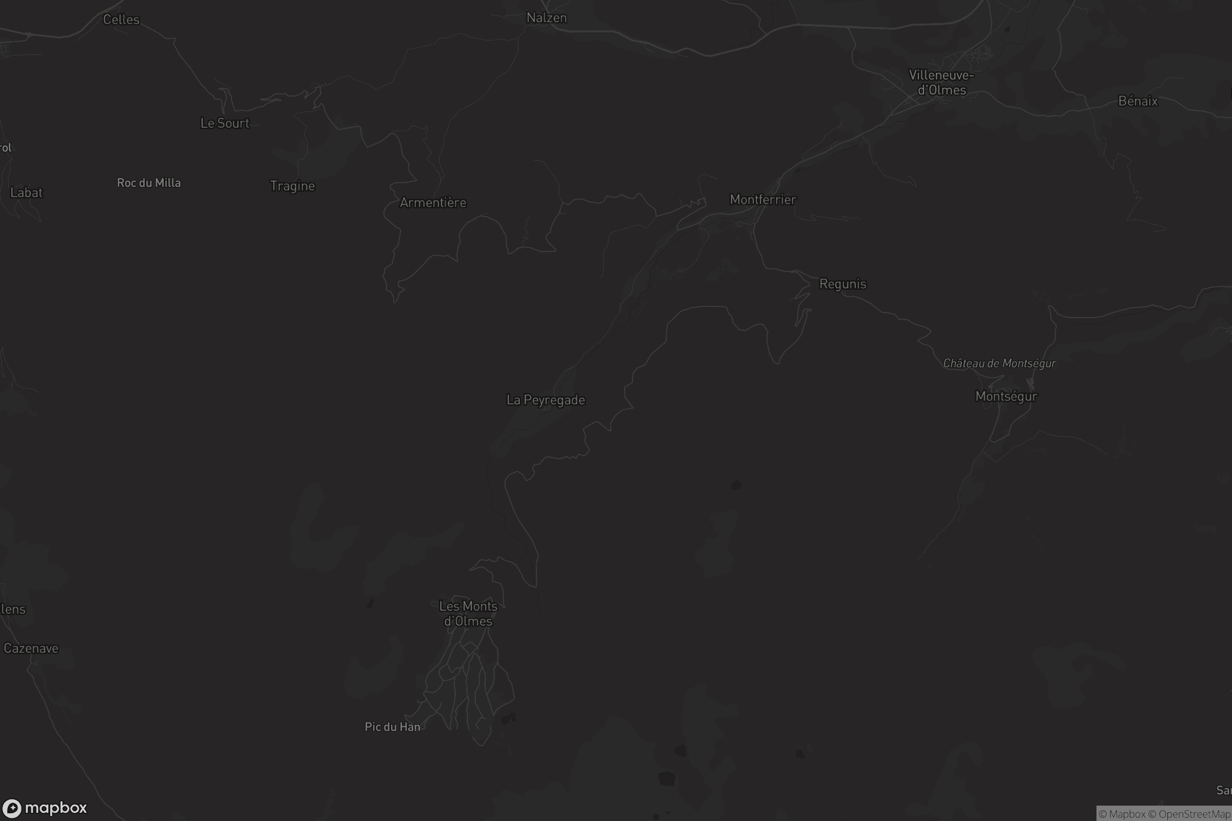 Carte de Montferrier