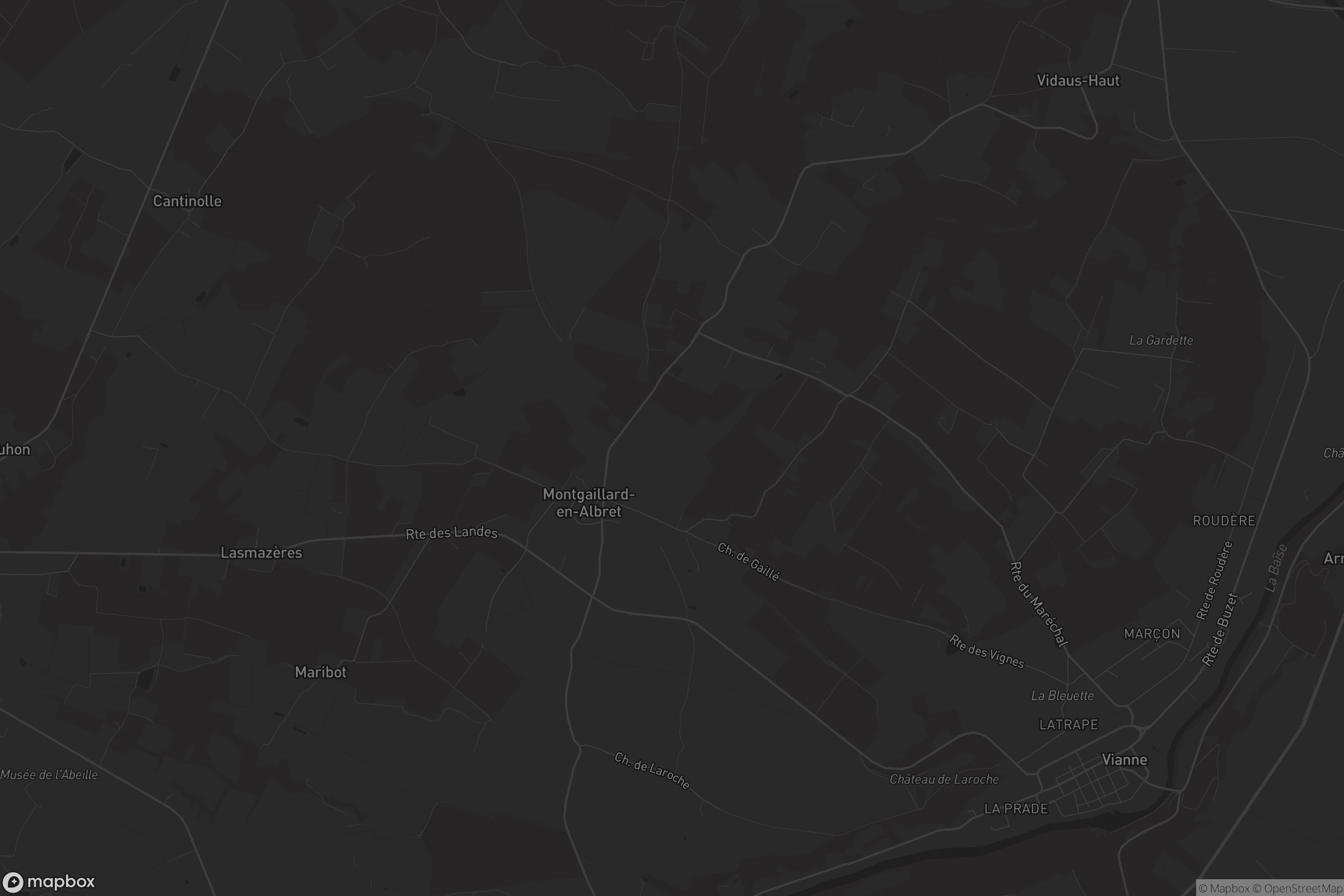 Carte de Montgaillard-en-Albret