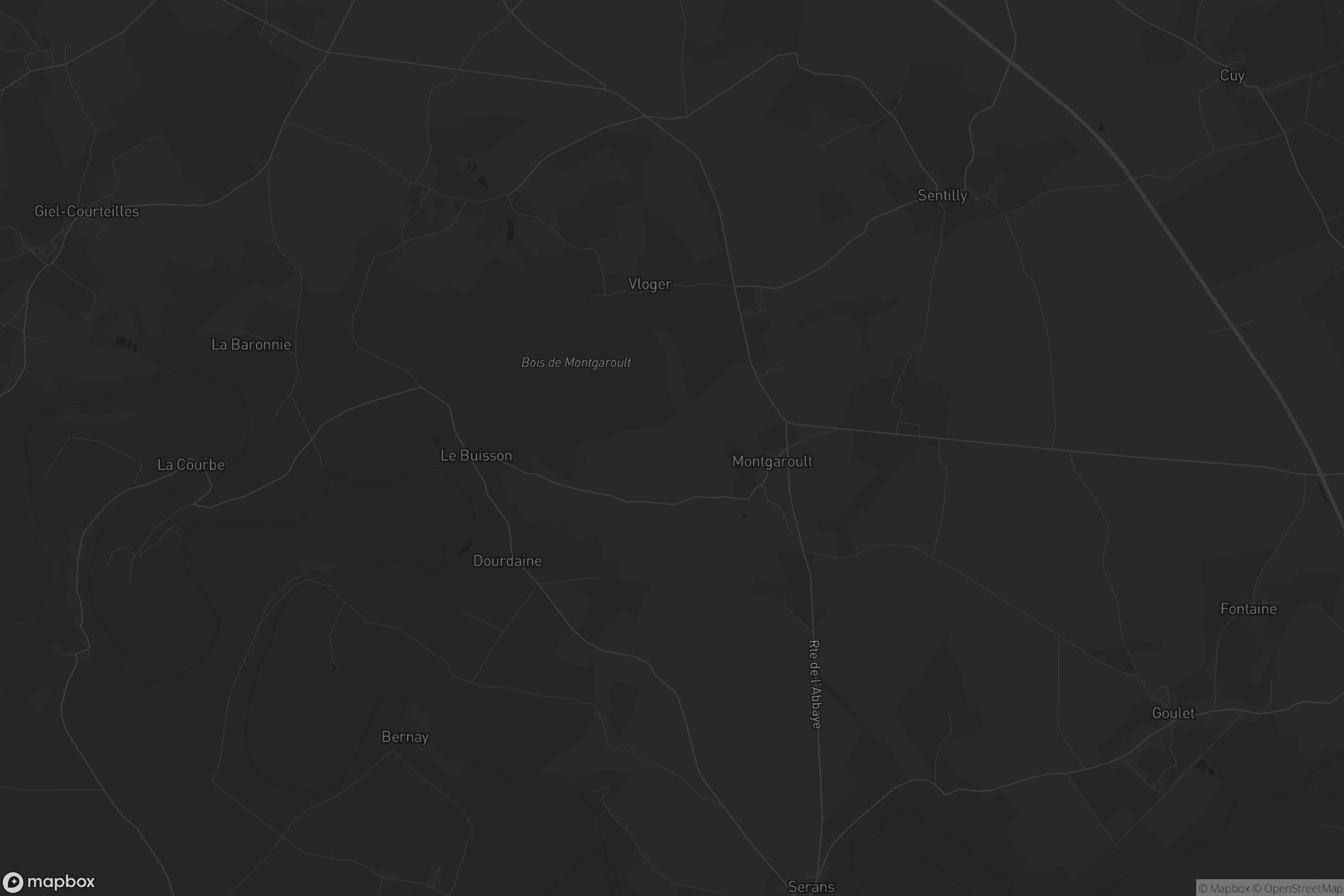 Carte de Montgaroult