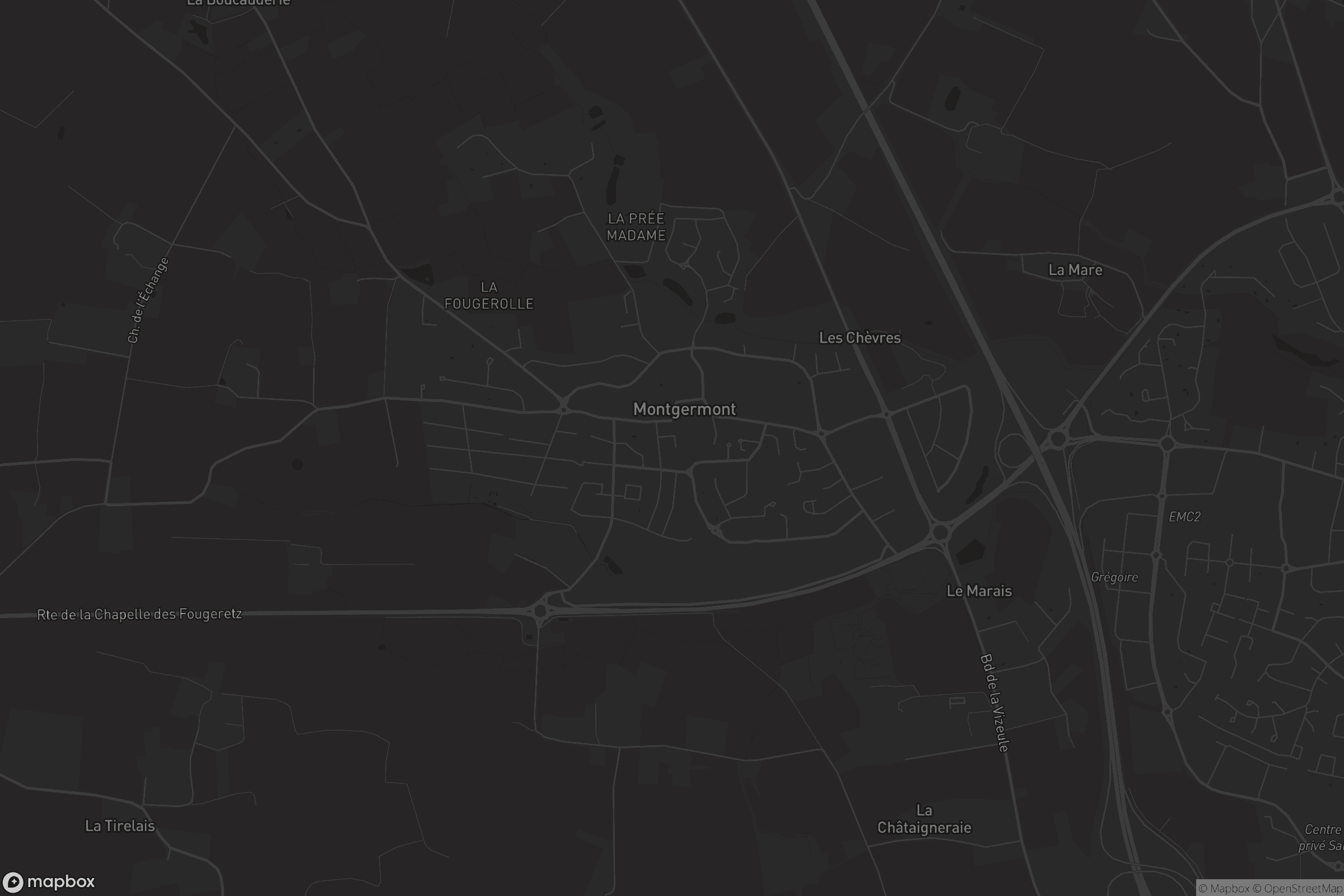 Carte de Montgermont