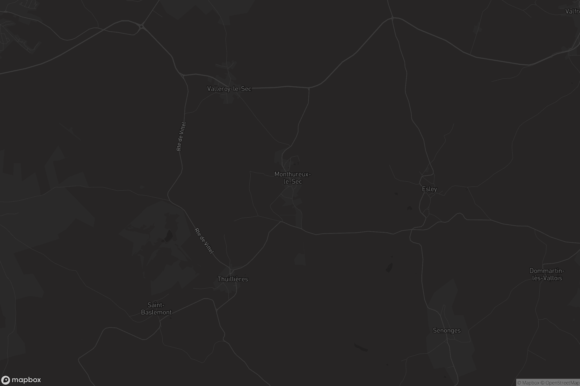 Carte de Monthureux-le-Sec