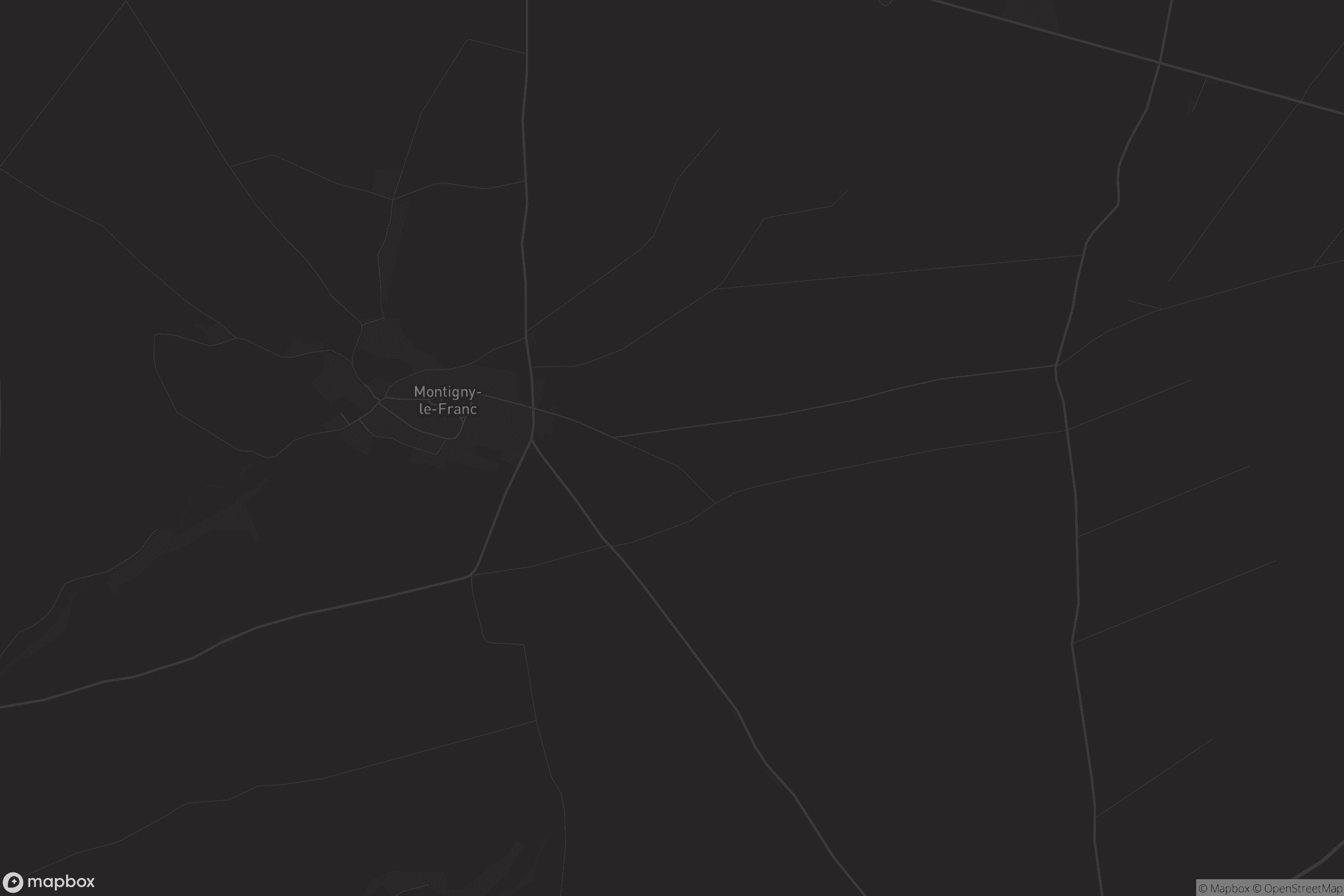 Carte de Montigny-le-Franc