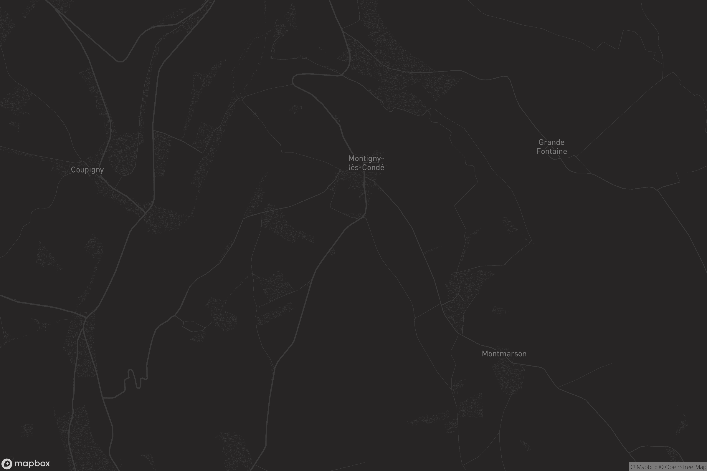 Carte de Montigny-lès-Condé