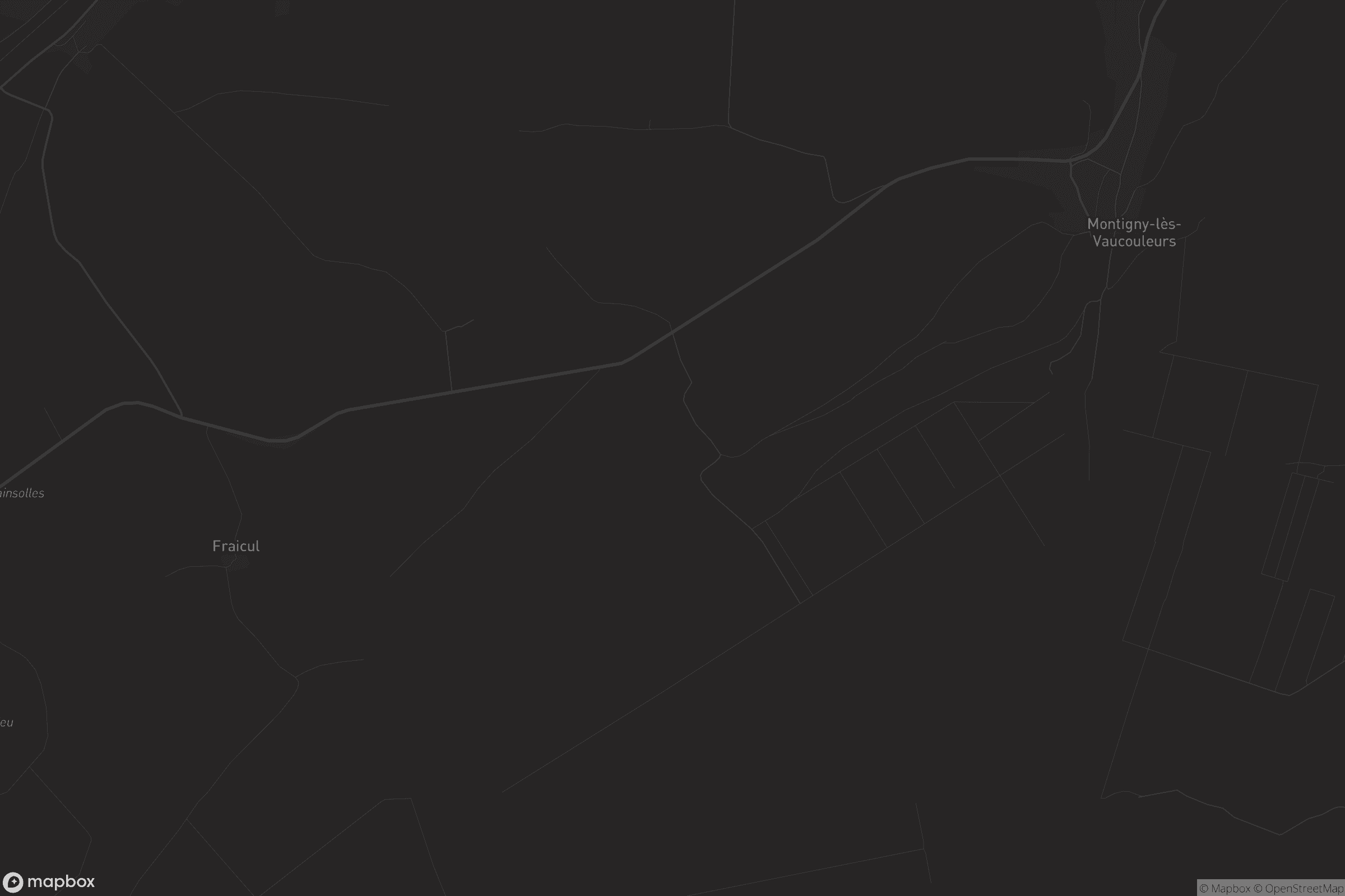 Carte de Montigny-lès-Vaucouleurs