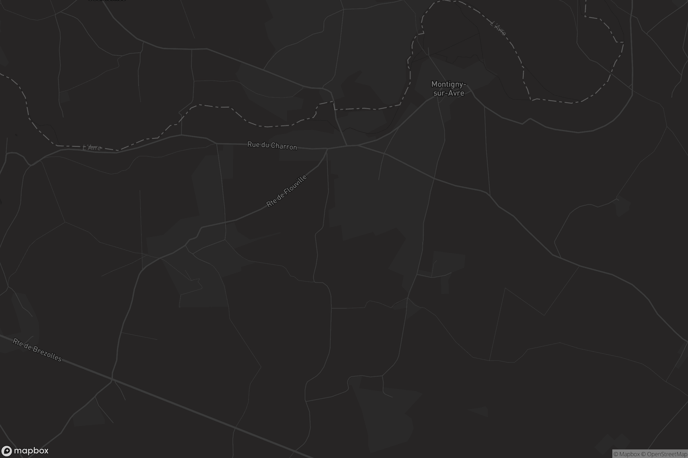 Carte de Montigny-sur-Avre