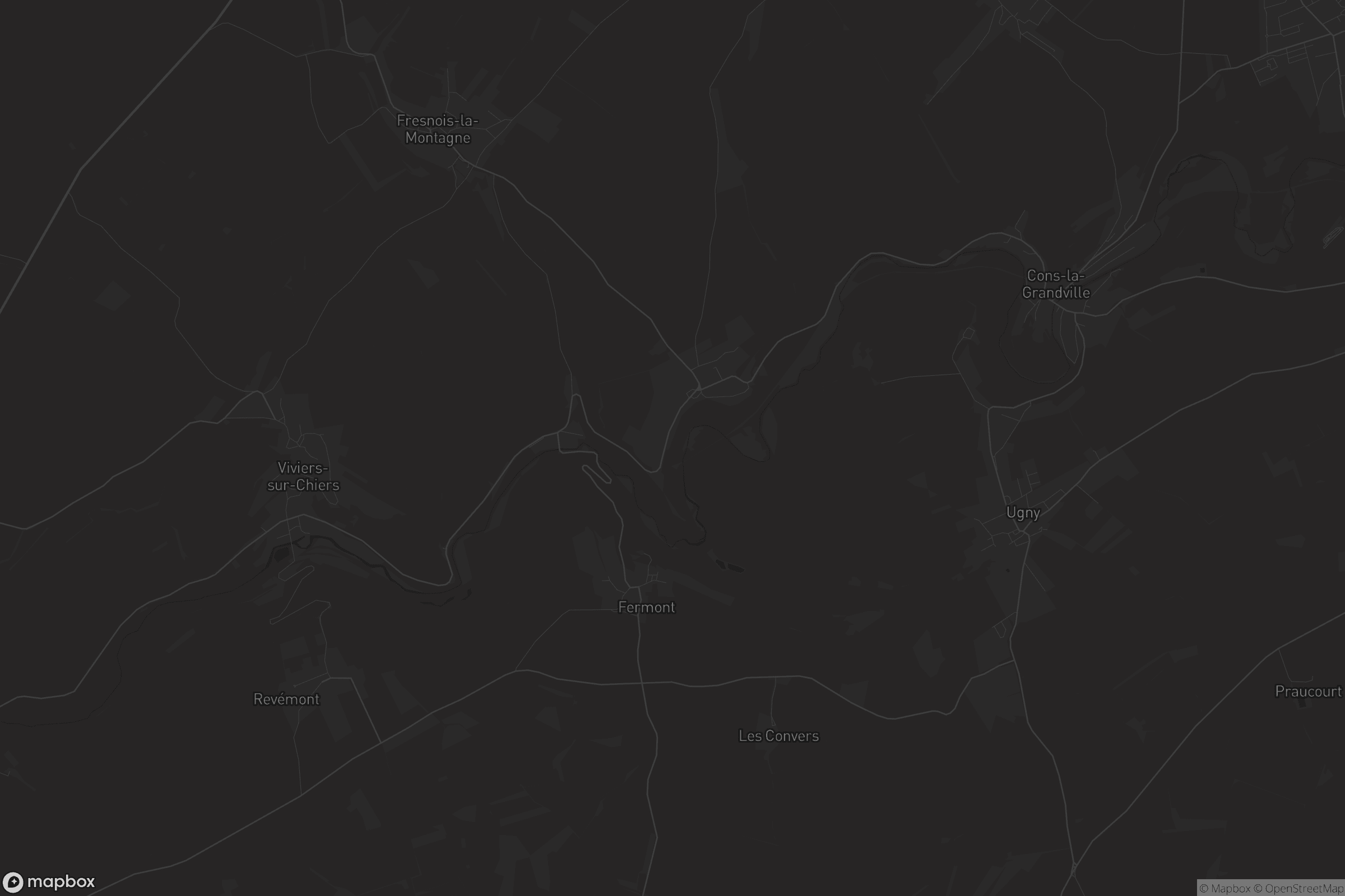 Carte de Montigny-sur-Chiers