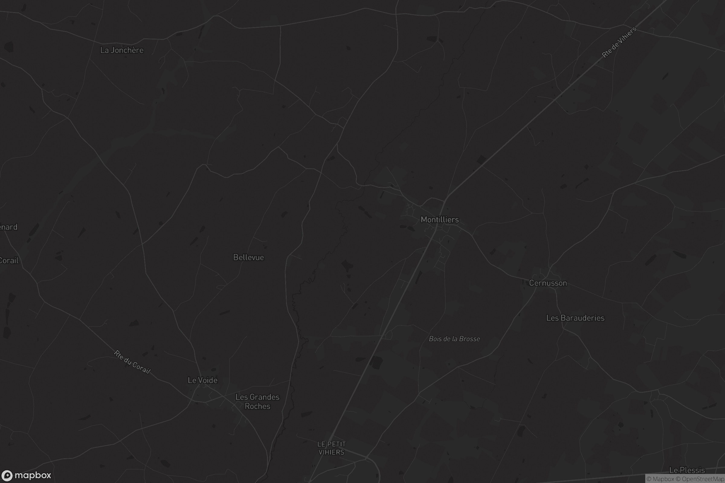 Carte de Montilliers