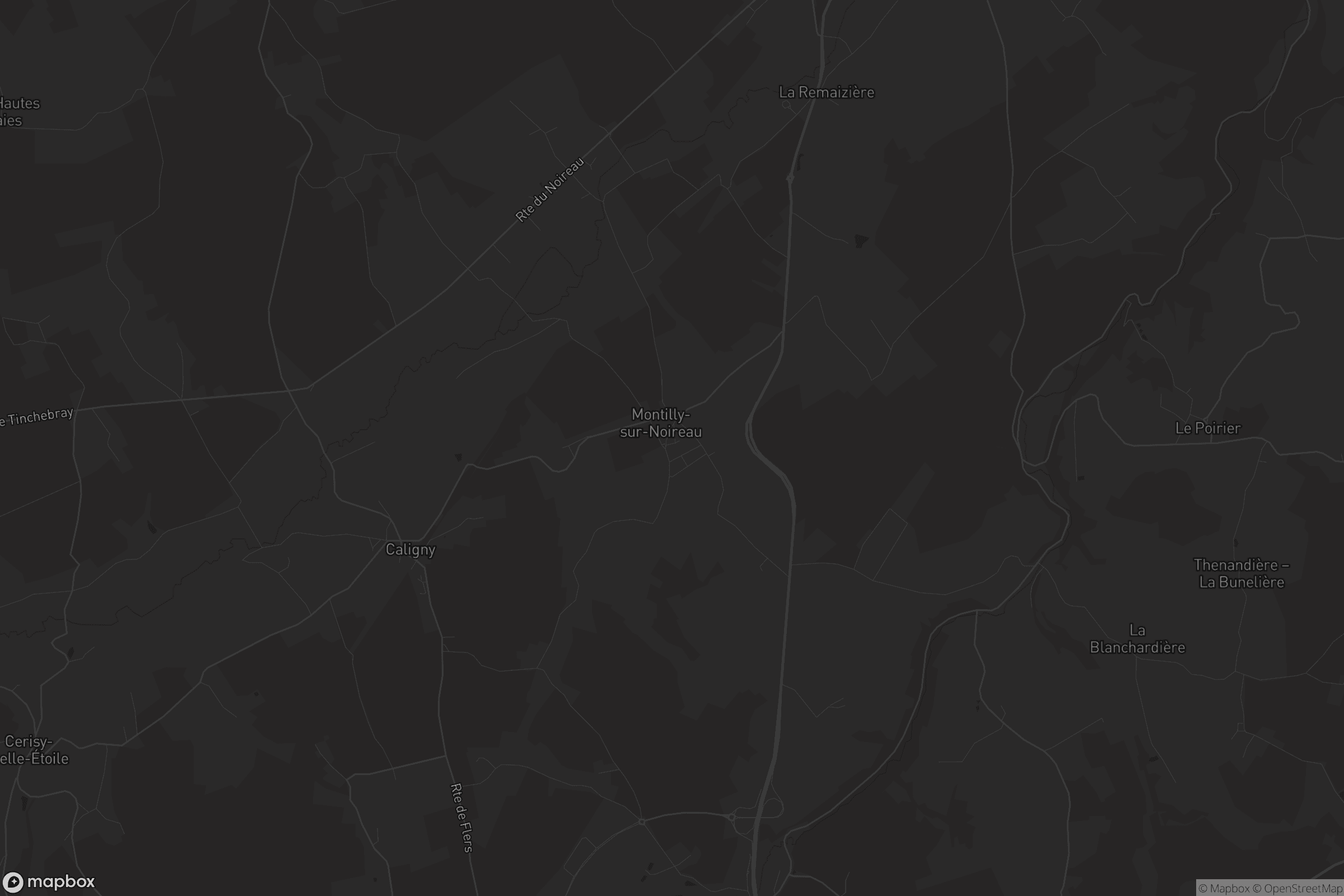 Carte de Montilly-sur-Noireau