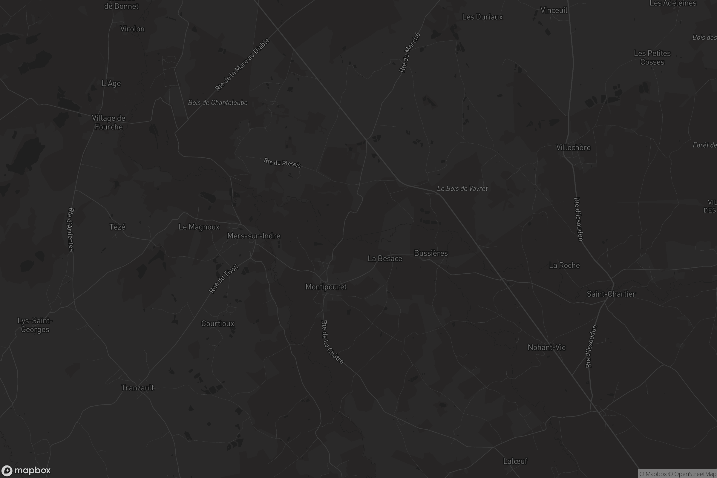 Carte de Montipouret