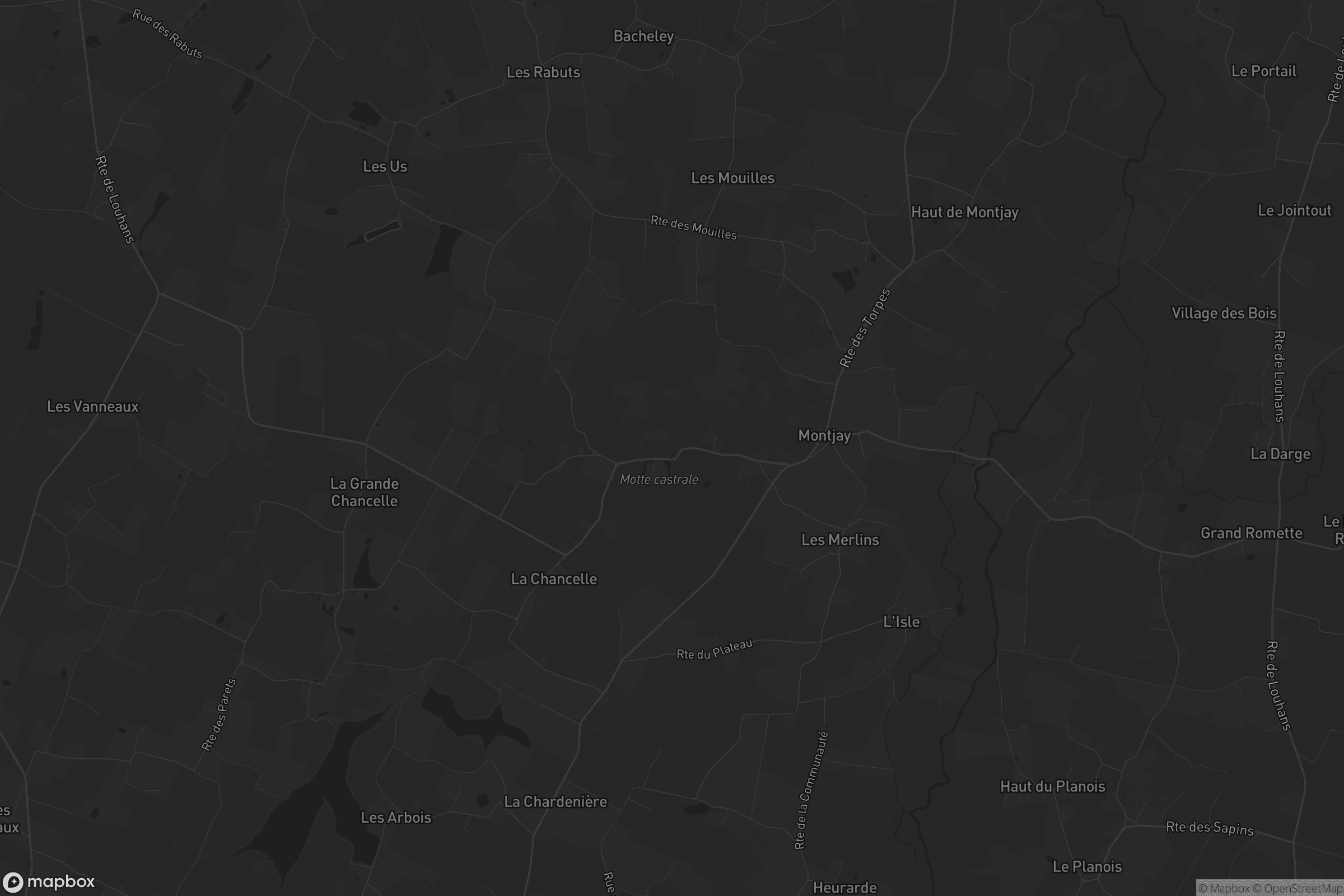 Carte de Montjay