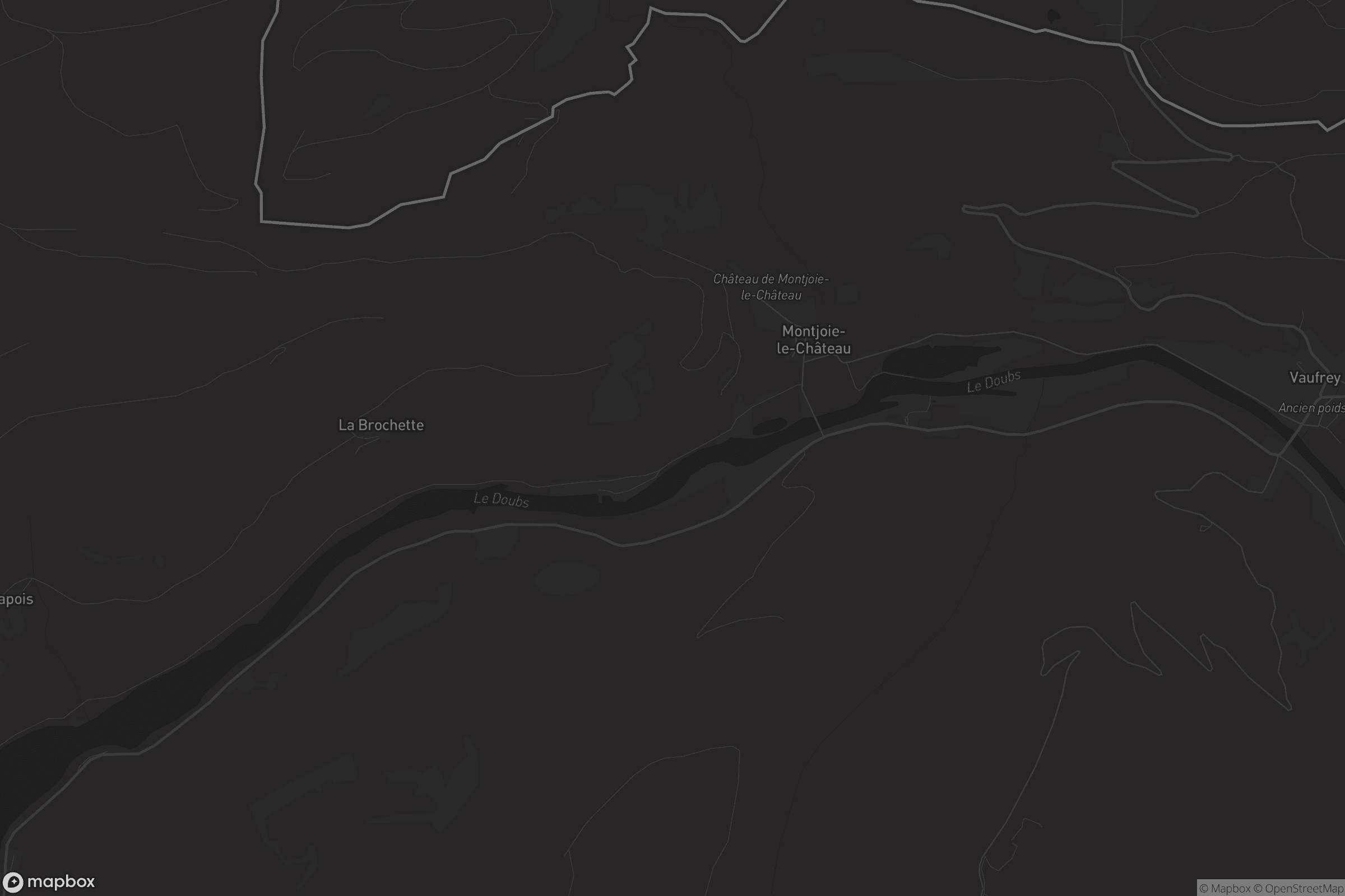 Carte de Montjoie-le-Château