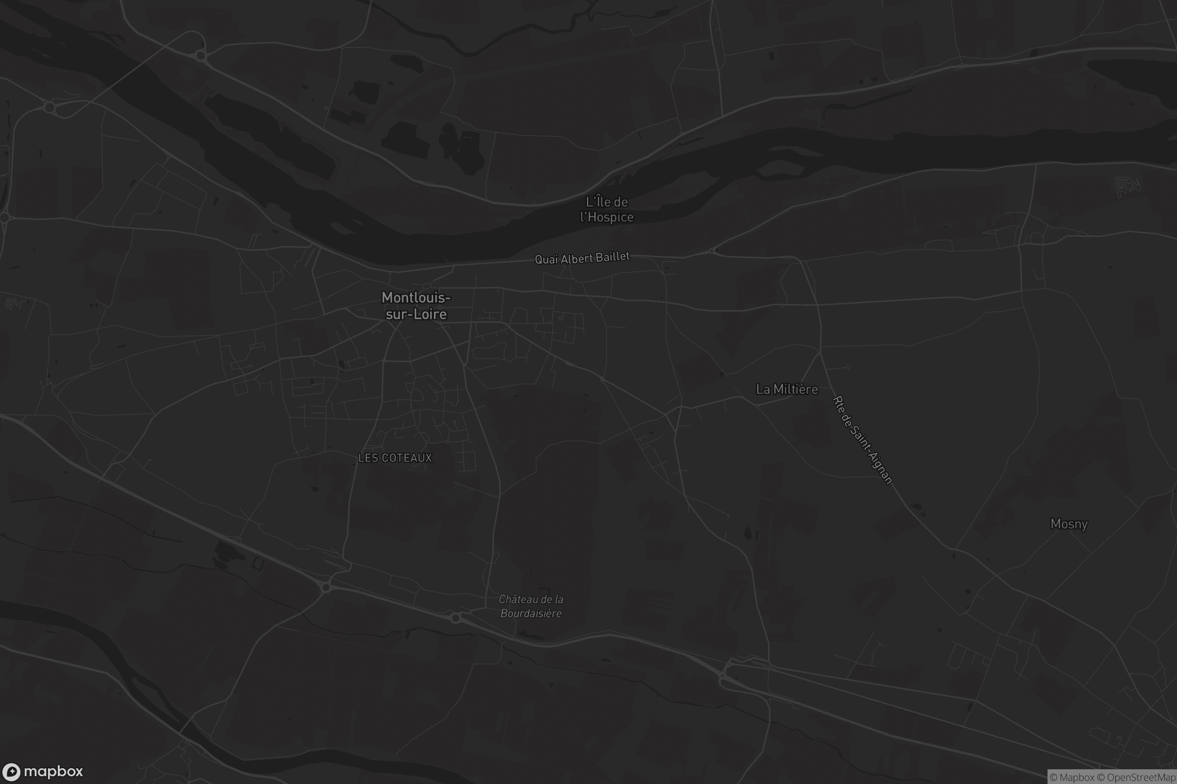 Carte de Montlouis-sur-Loire